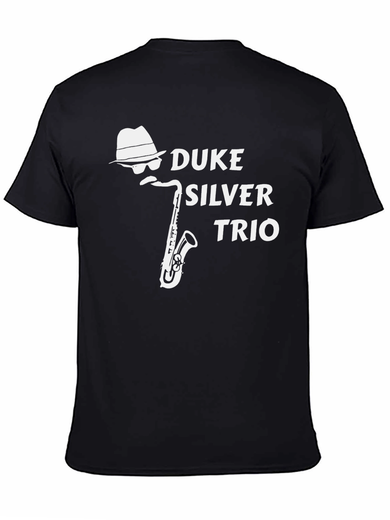 Duke Silver Trio T-Shirt - Saxophone Design