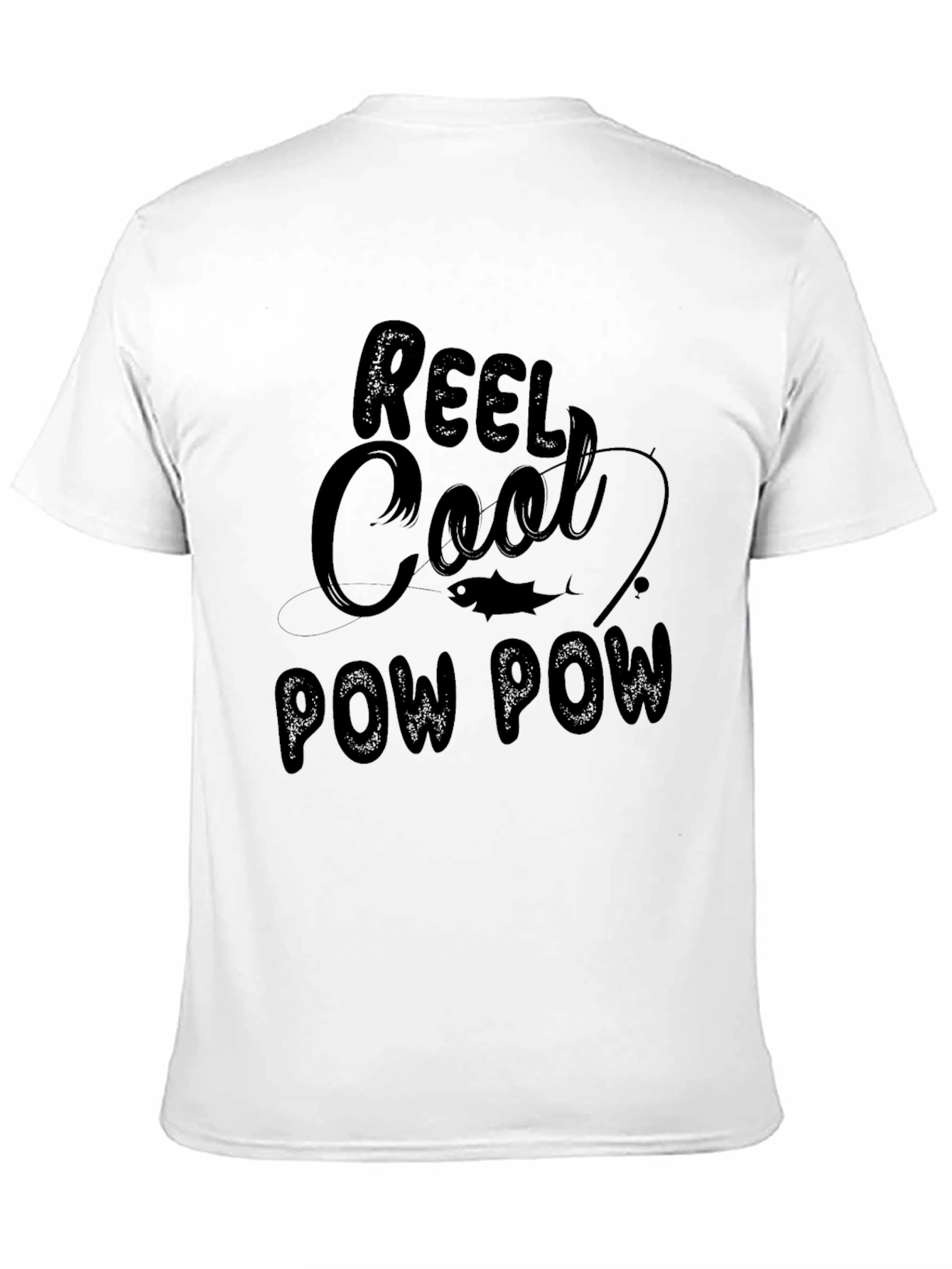 Reel Cool Pow Pow Graphic Tee