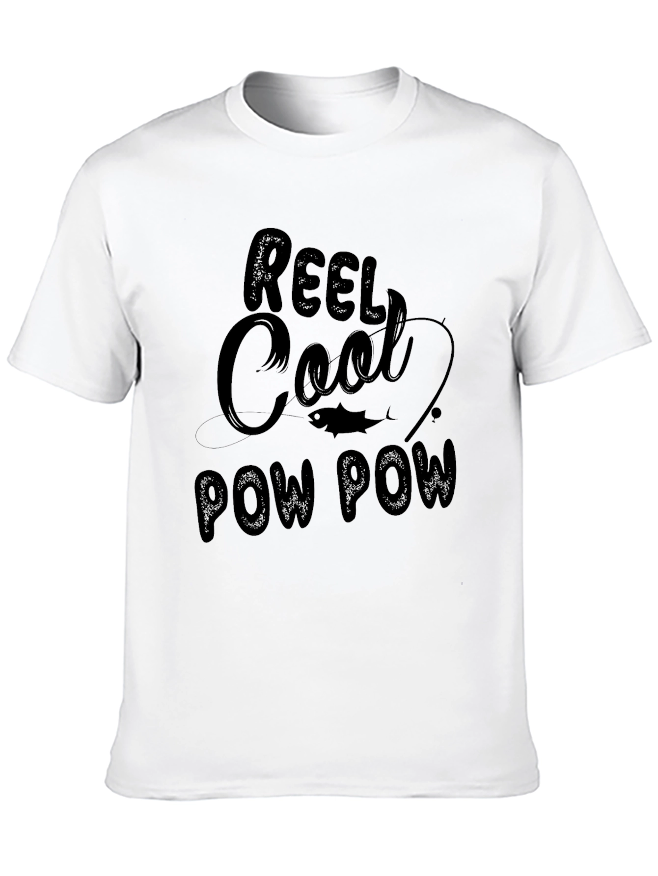 Reel Cool Pow Pow Graphic Tee