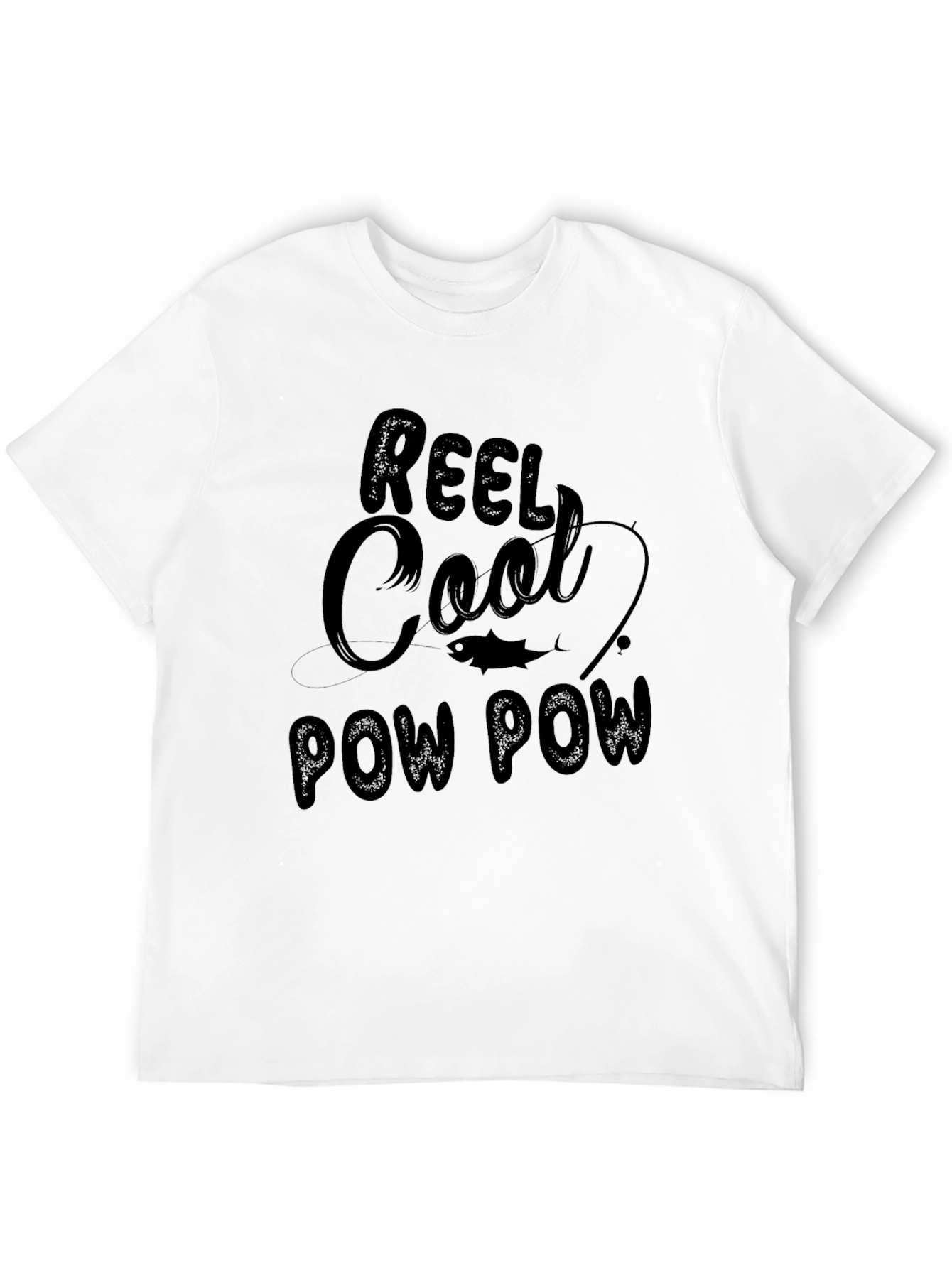Reel Cool Pow Pow Graphic Tee