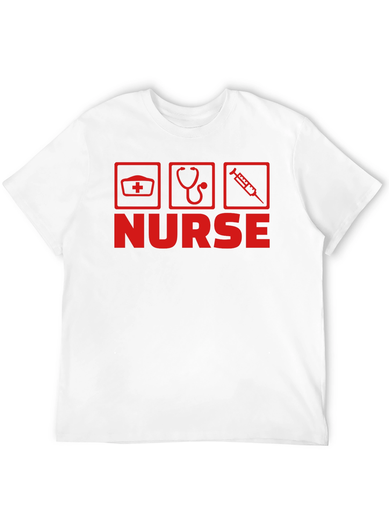 Nurse Symbol Graphic Tee - Black