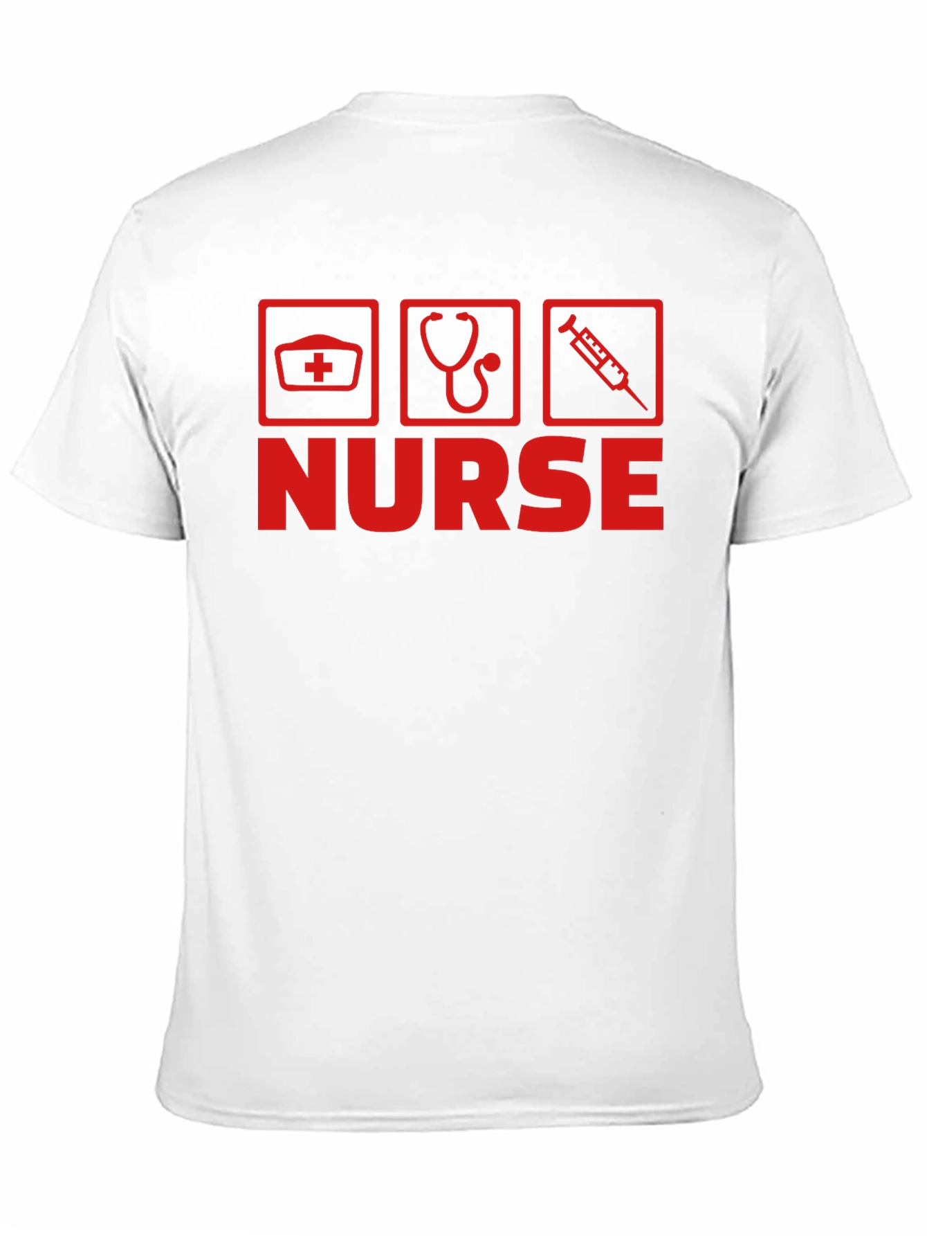 Nurse Symbol Graphic Tee - Black