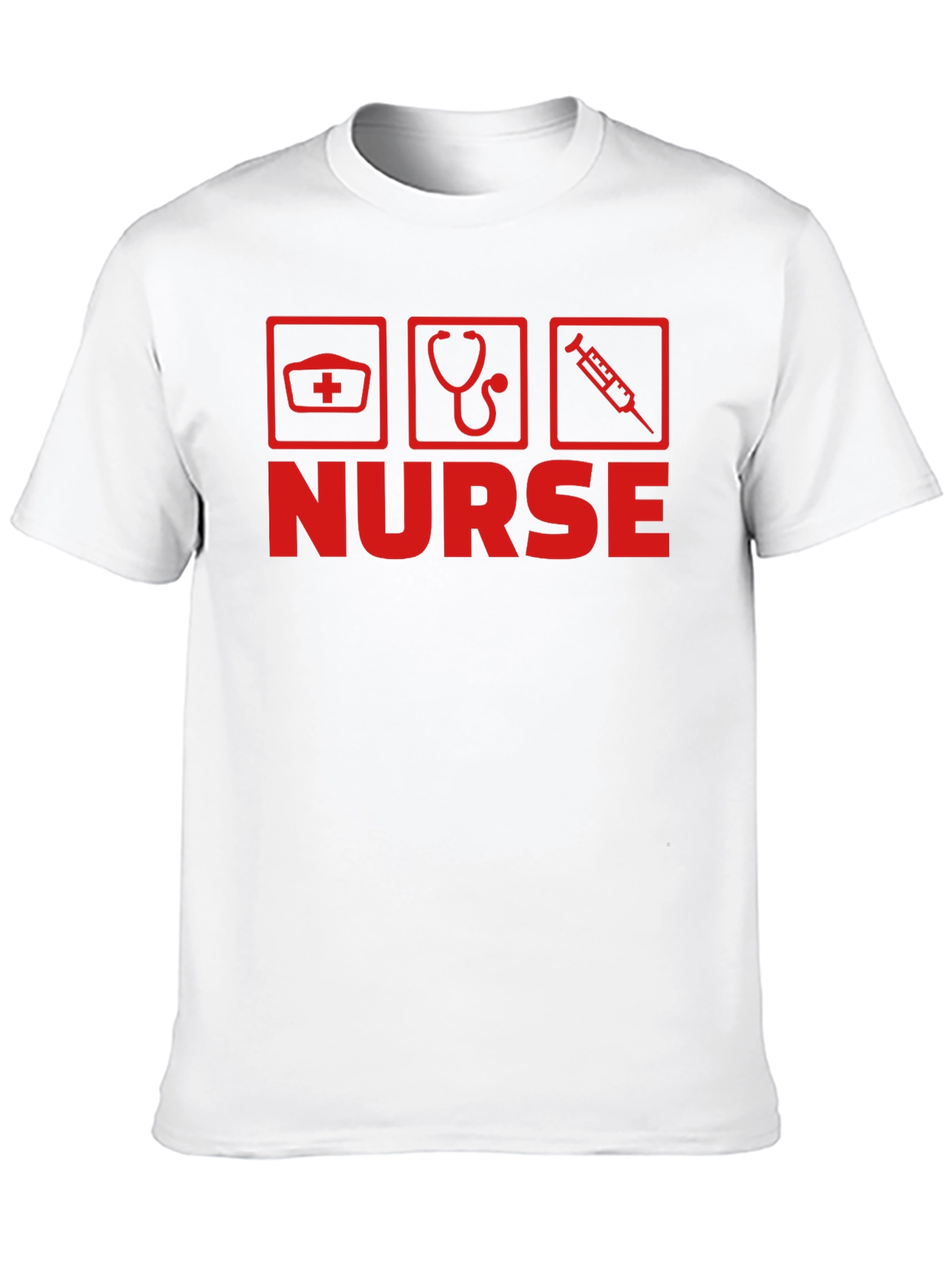 Nurse Symbol Graphic Tee - Black