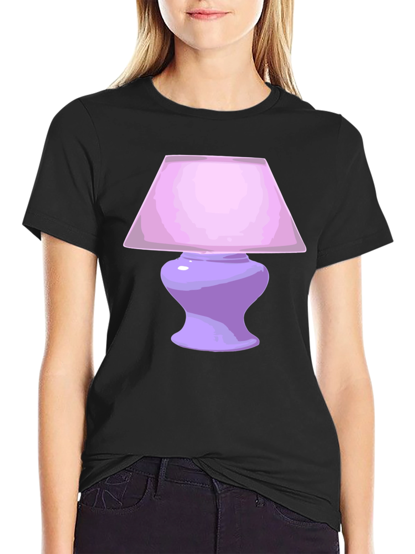 Novelty Lamp Graphic T-Shirt
