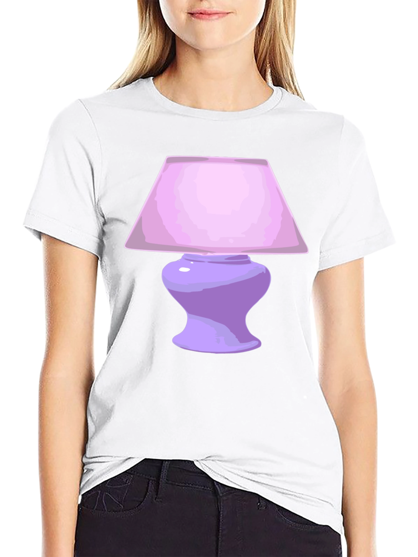 Novelty Lamp Graphic T-Shirt