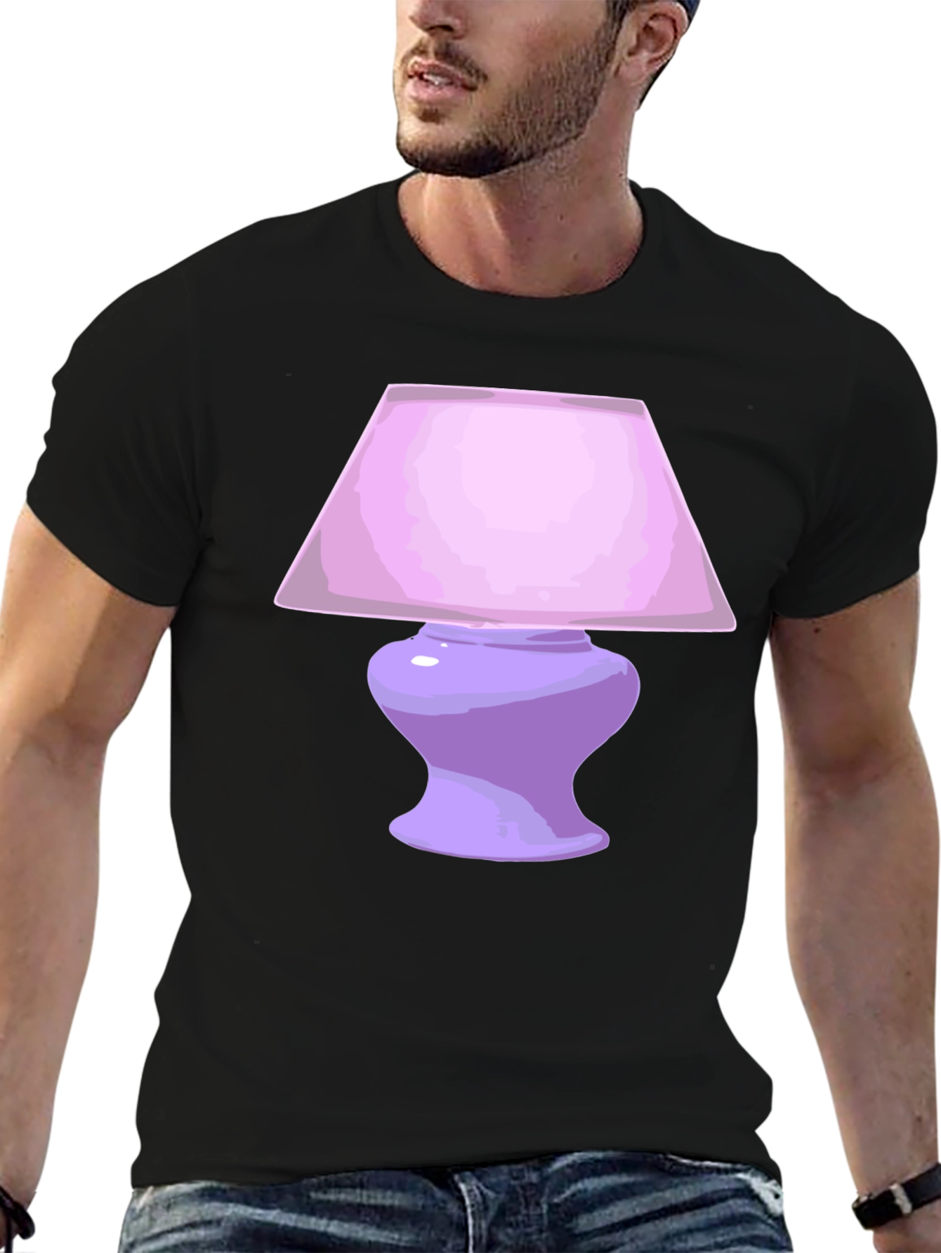 Novelty Lamp Graphic T-Shirt