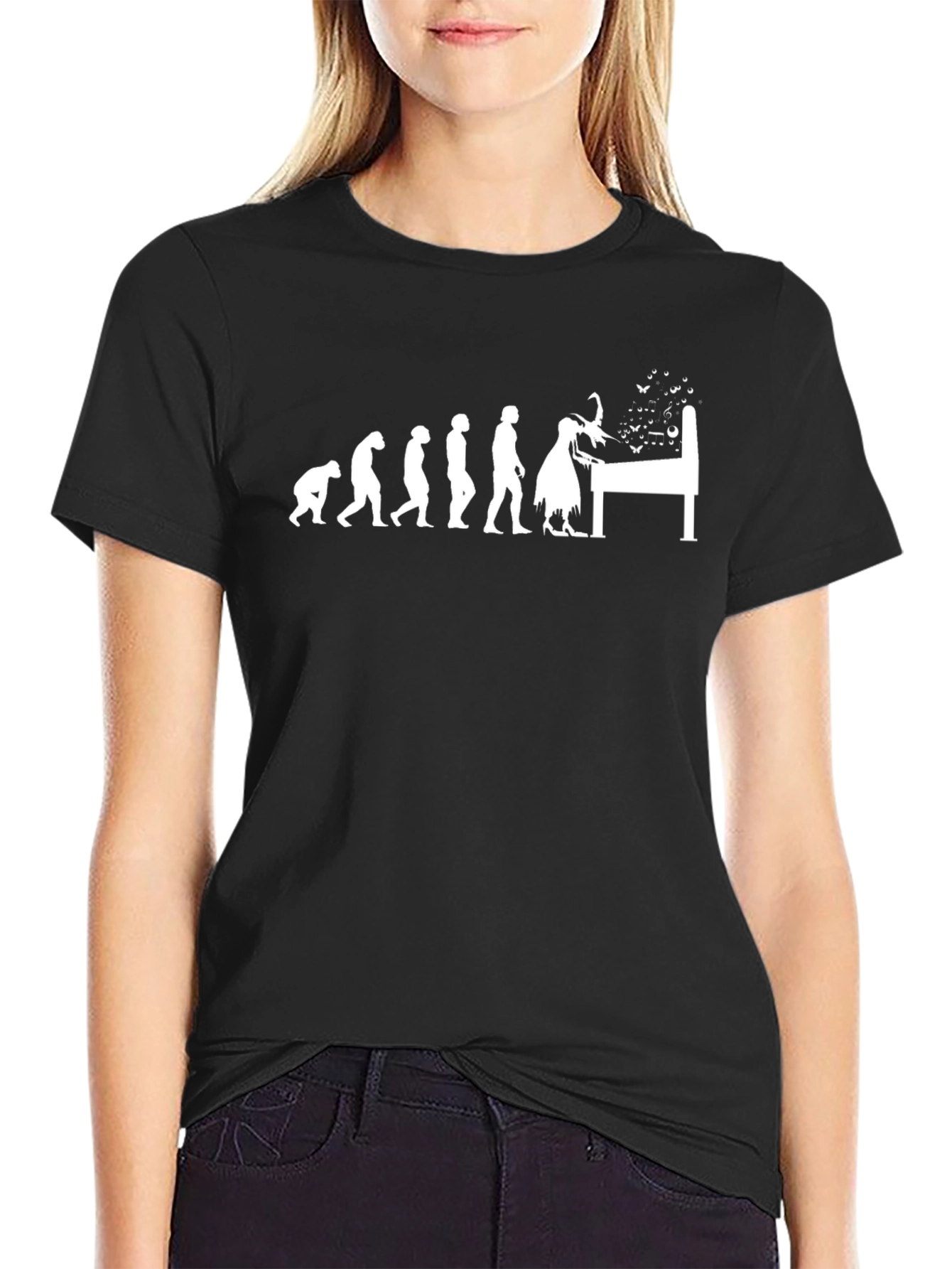 Witch Evolution Black Graphic Tee