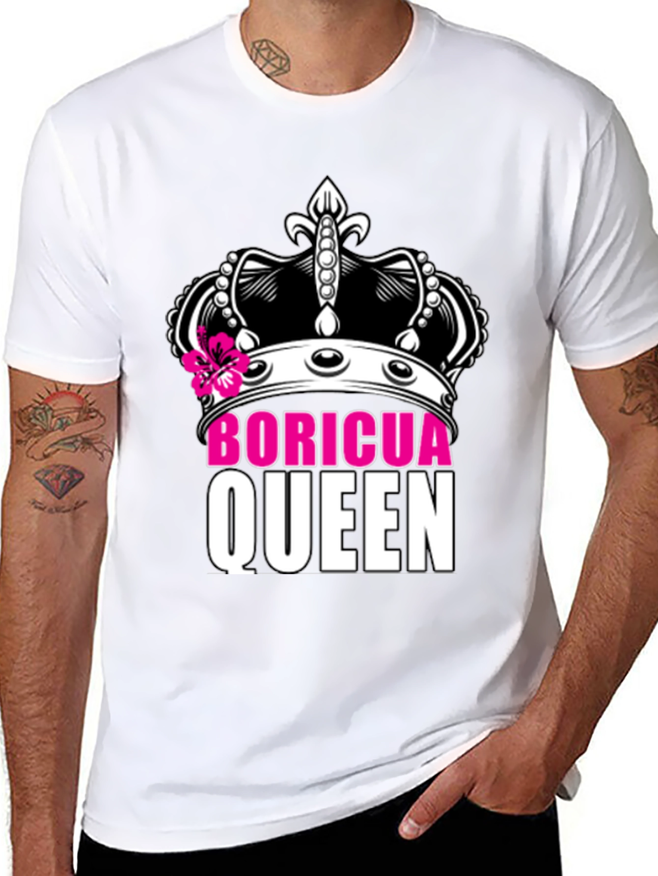 Boricua Queen Graphic T-Shirt