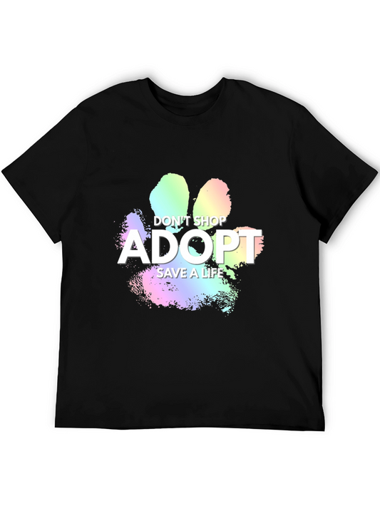 Adopt Dont Shop Graphic Tee