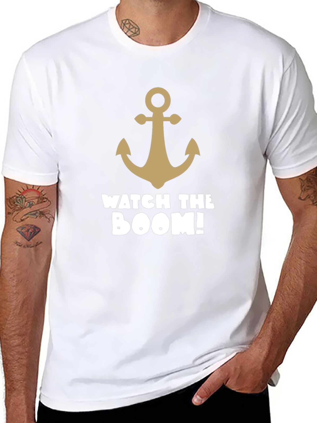 Watch the Boom! Anchor T-Shirt