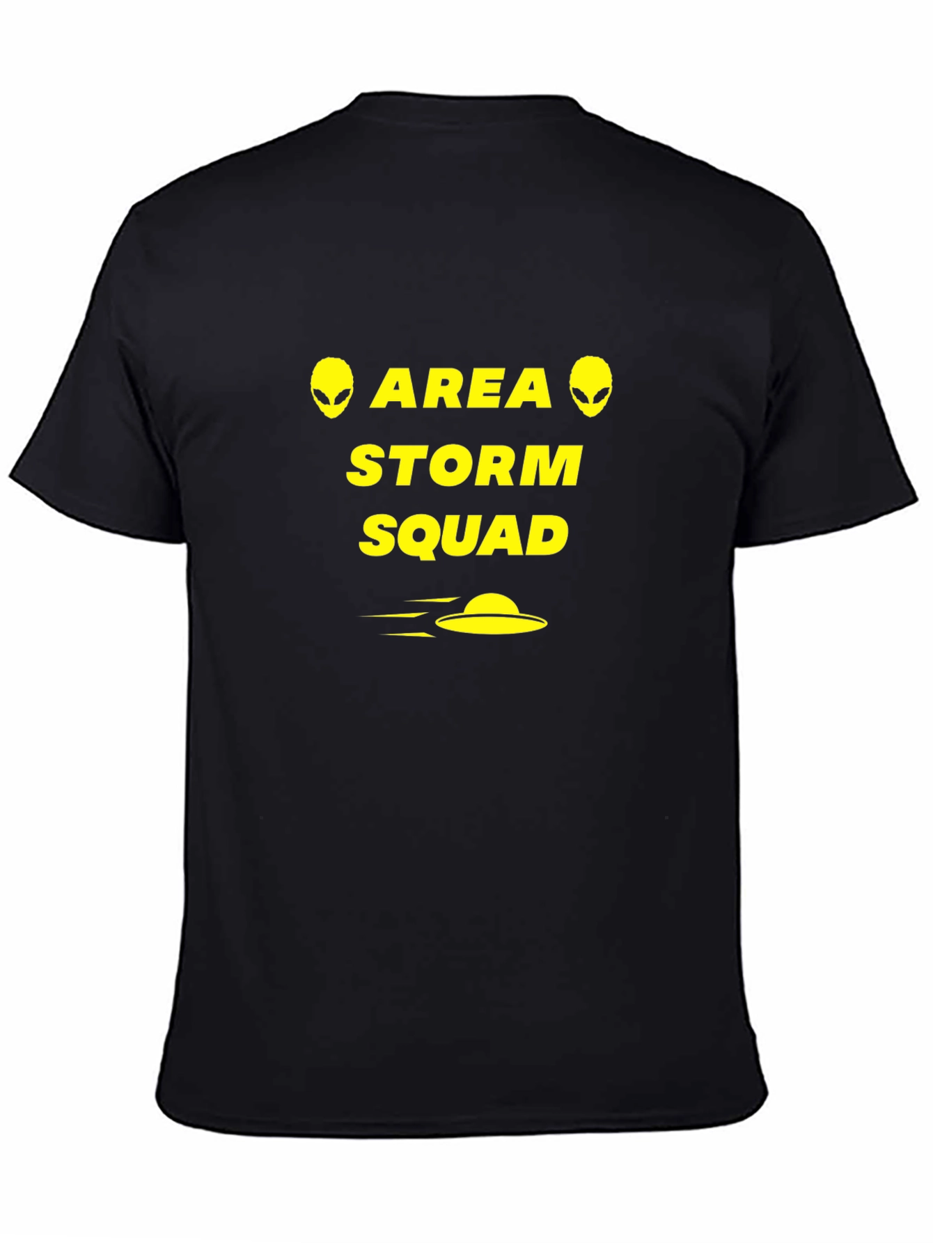 Area Storm Squad Graphic T-Shirt - Black