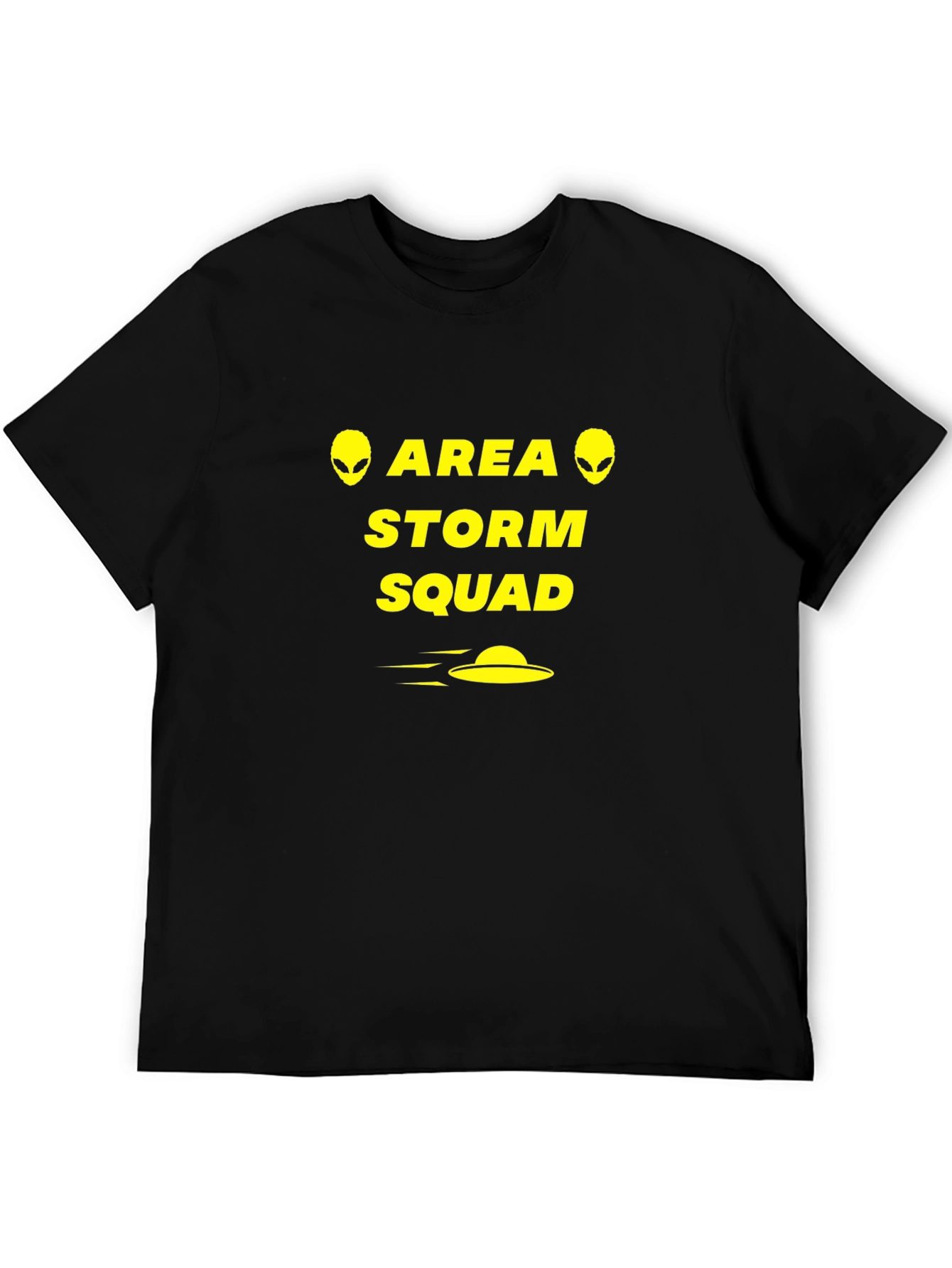 Area Storm Squad Graphic T-Shirt - Black
