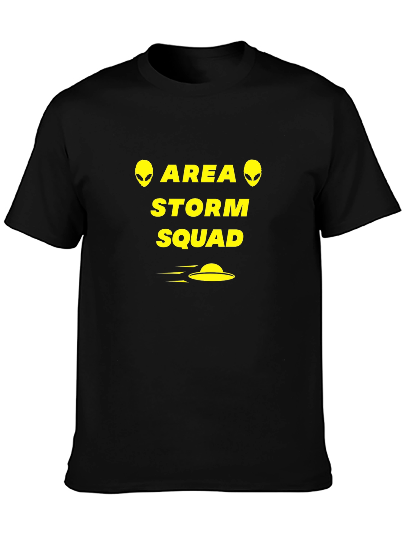 Area Storm Squad Graphic T-Shirt - Black