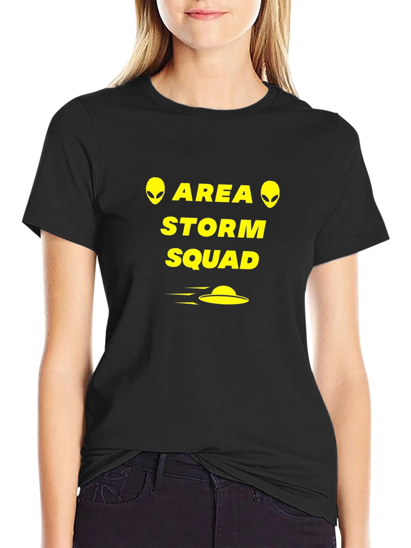 Area Storm Squad Graphic T-Shirt - Black