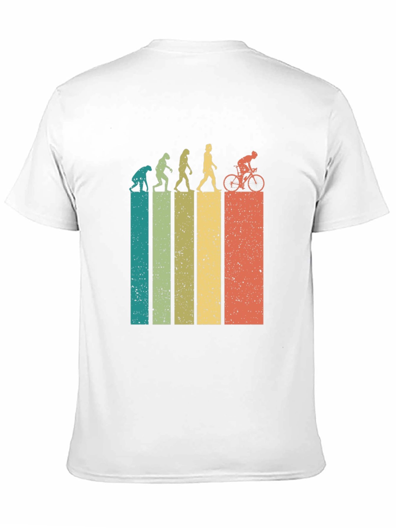 Evolution of Cyclist Graphic Tee