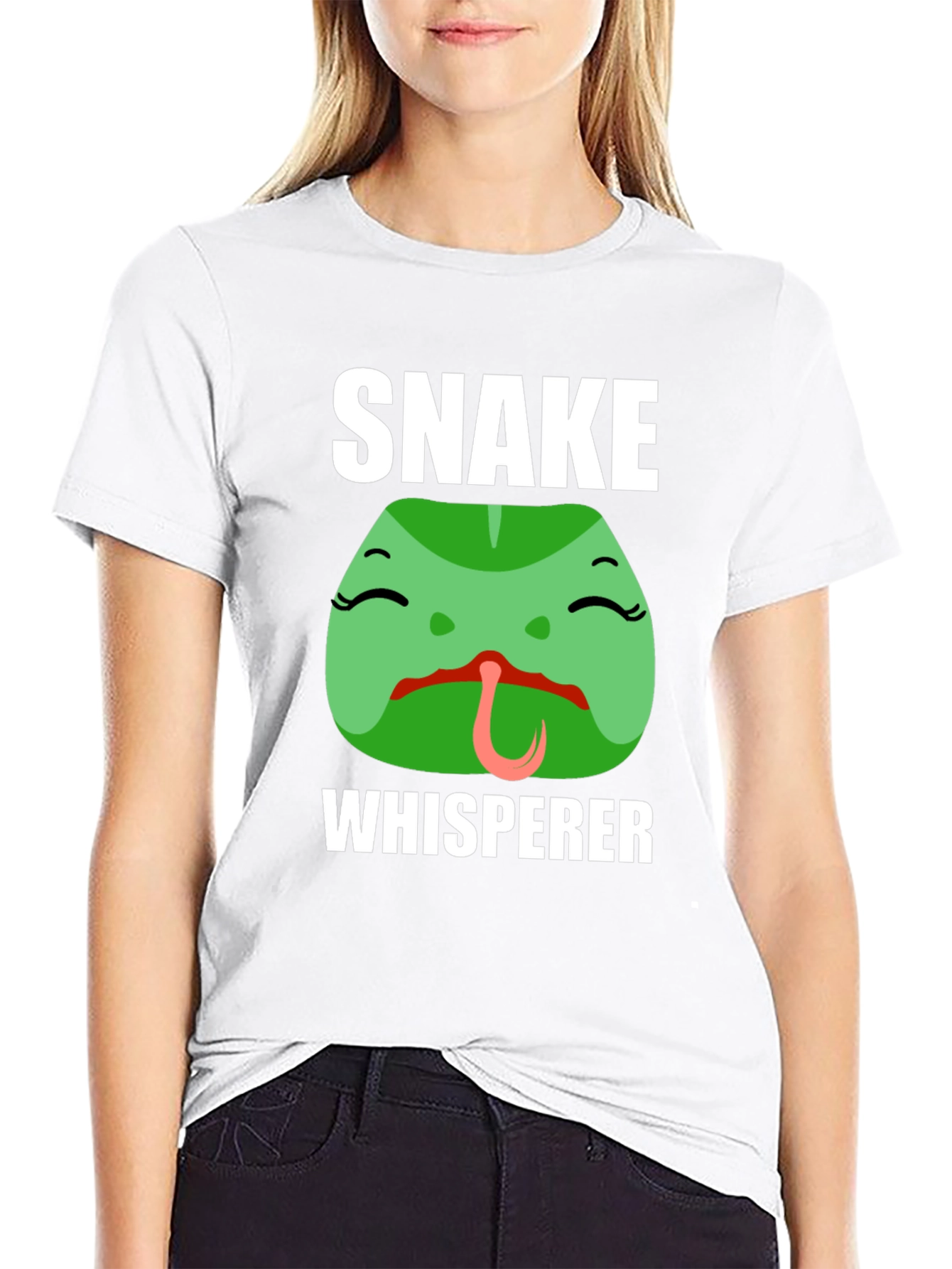 Snake Whisperer Graphic Tee - Mens Black T-Shirt