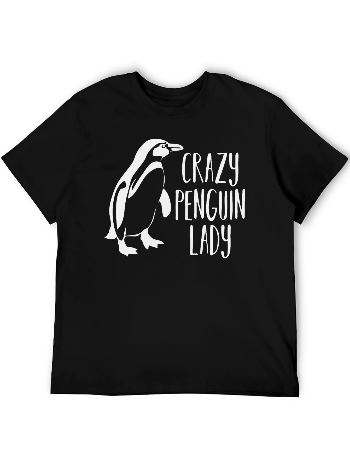 Crazy Penguin Lady Graphic Tee