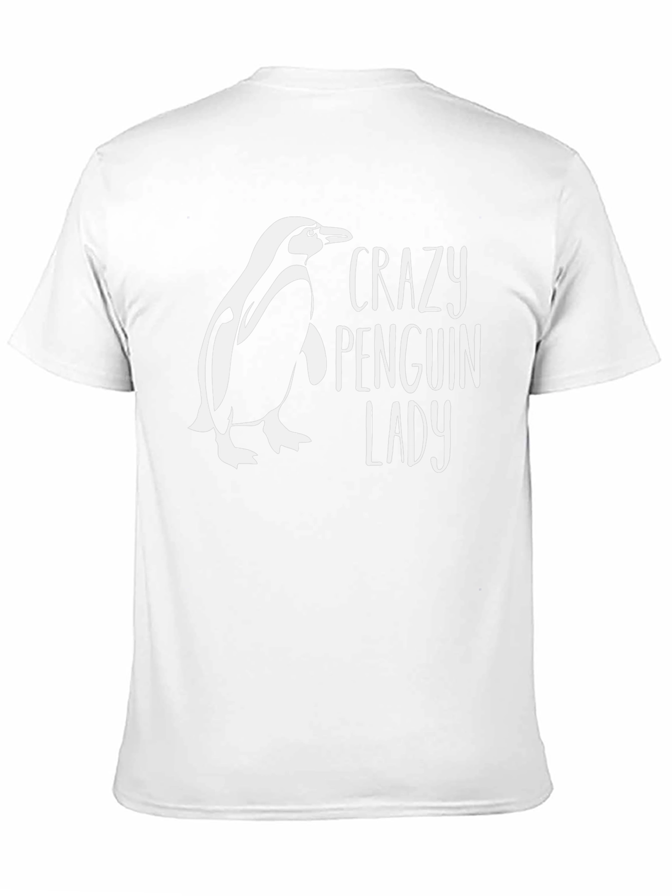Crazy Penguin Lady Graphic Tee