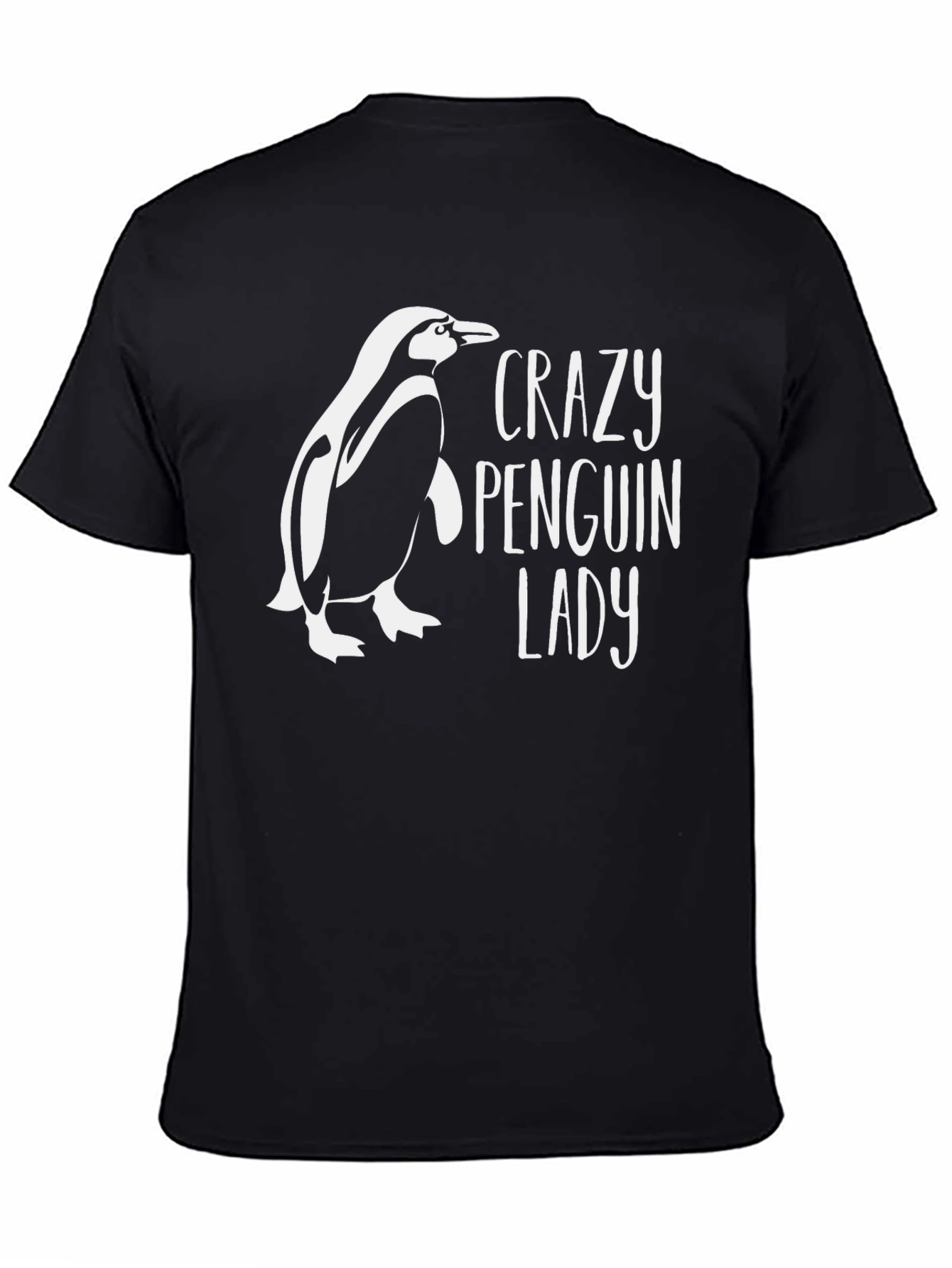 Crazy Penguin Lady Graphic Tee