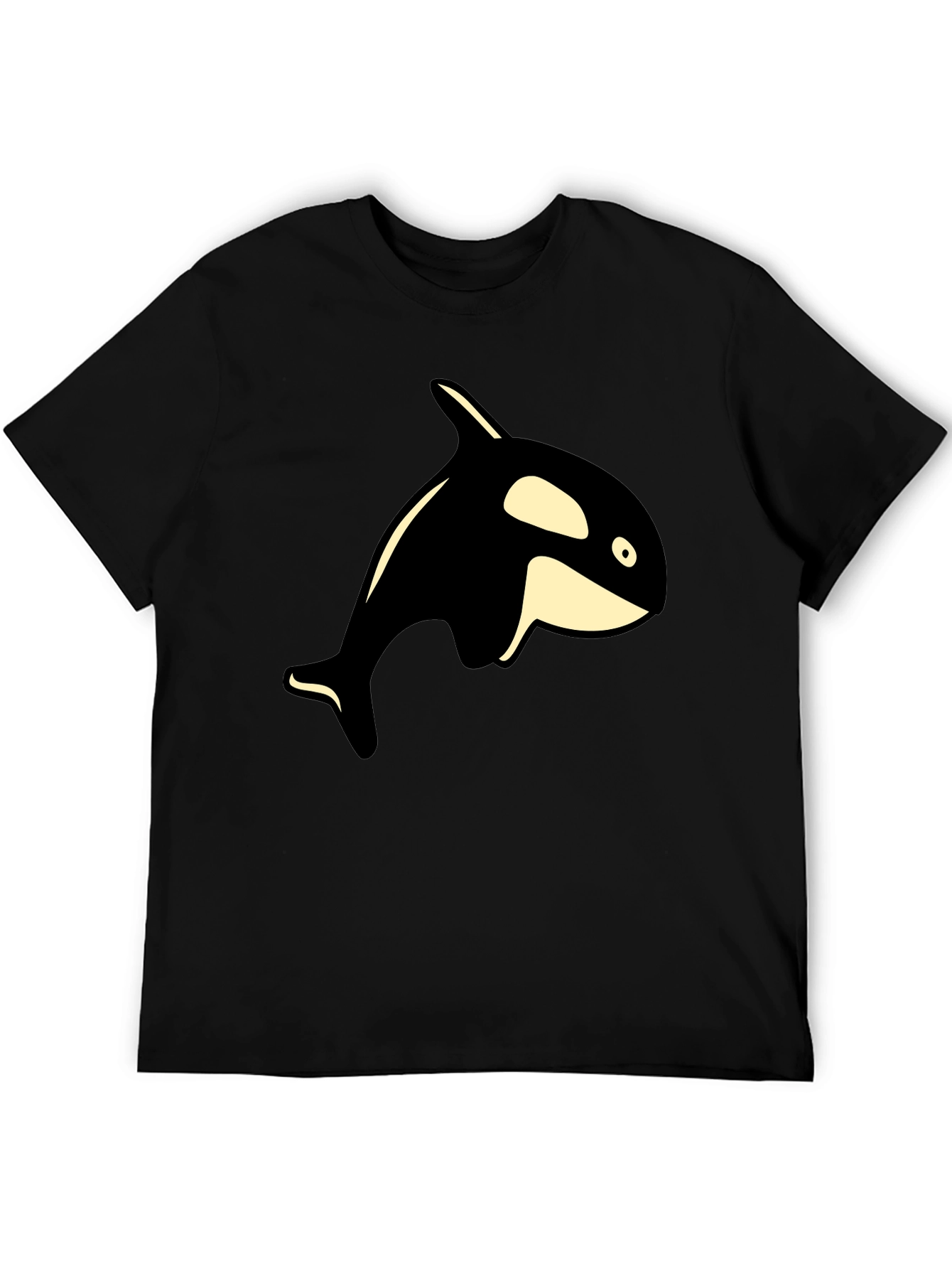 Orca Graphic T-Shirt - Black Whale Tee