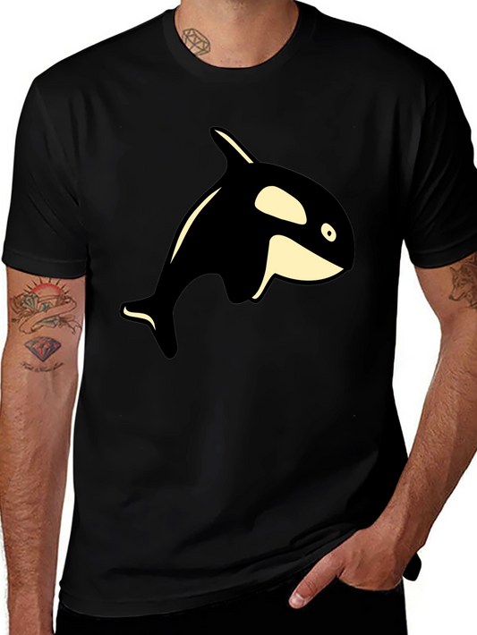 Orca Graphic T-Shirt - Black Whale Tee