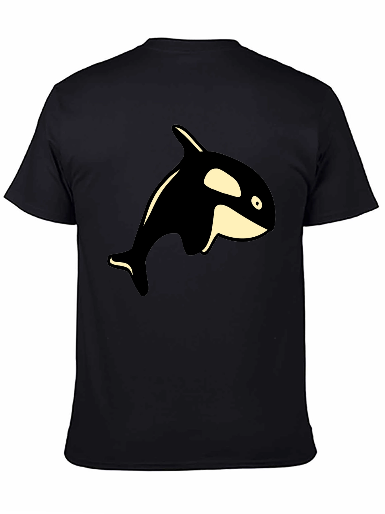 Orca Graphic T-Shirt - Black Whale Tee