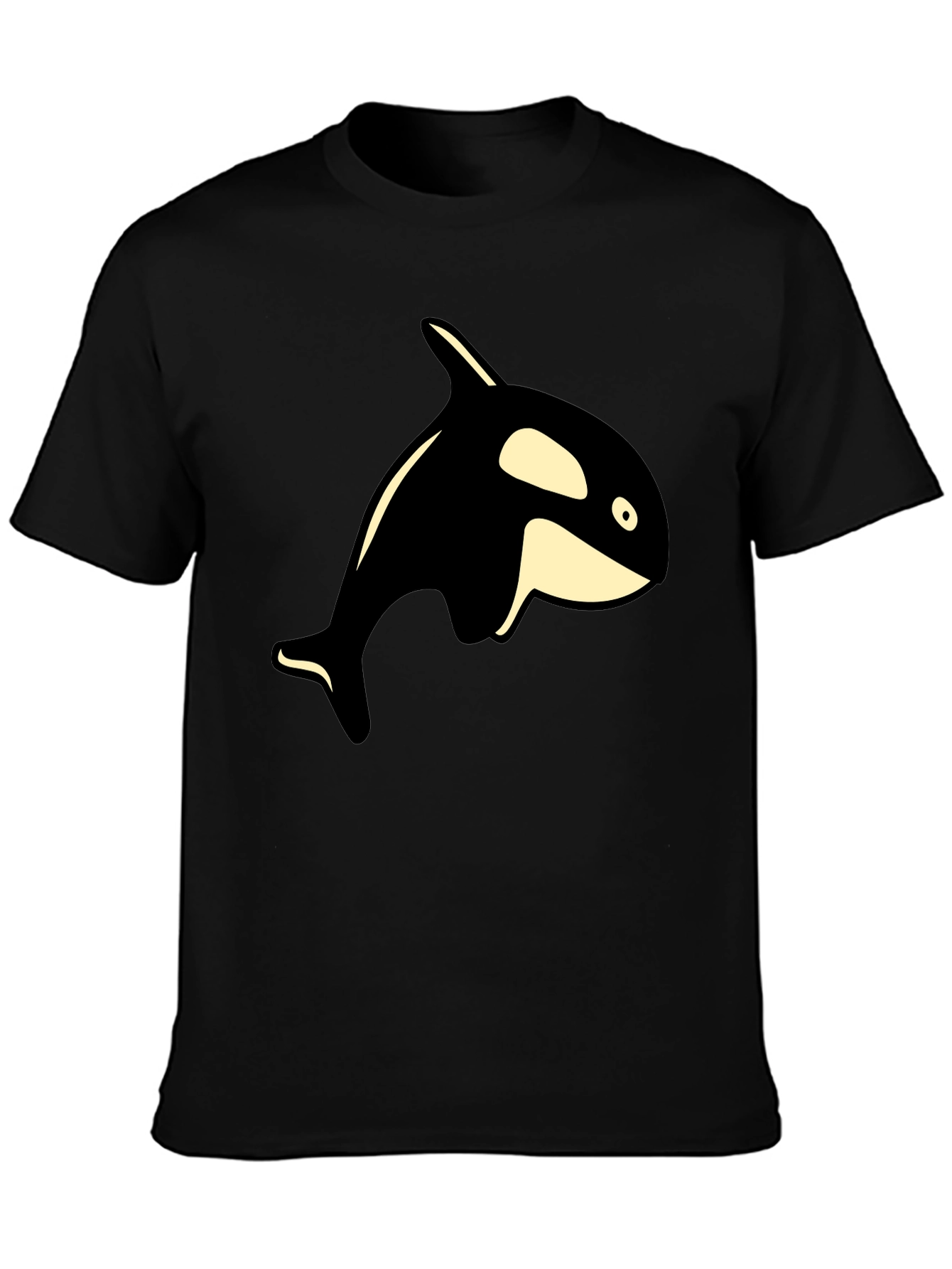 Orca Graphic T-Shirt - Black Whale Tee