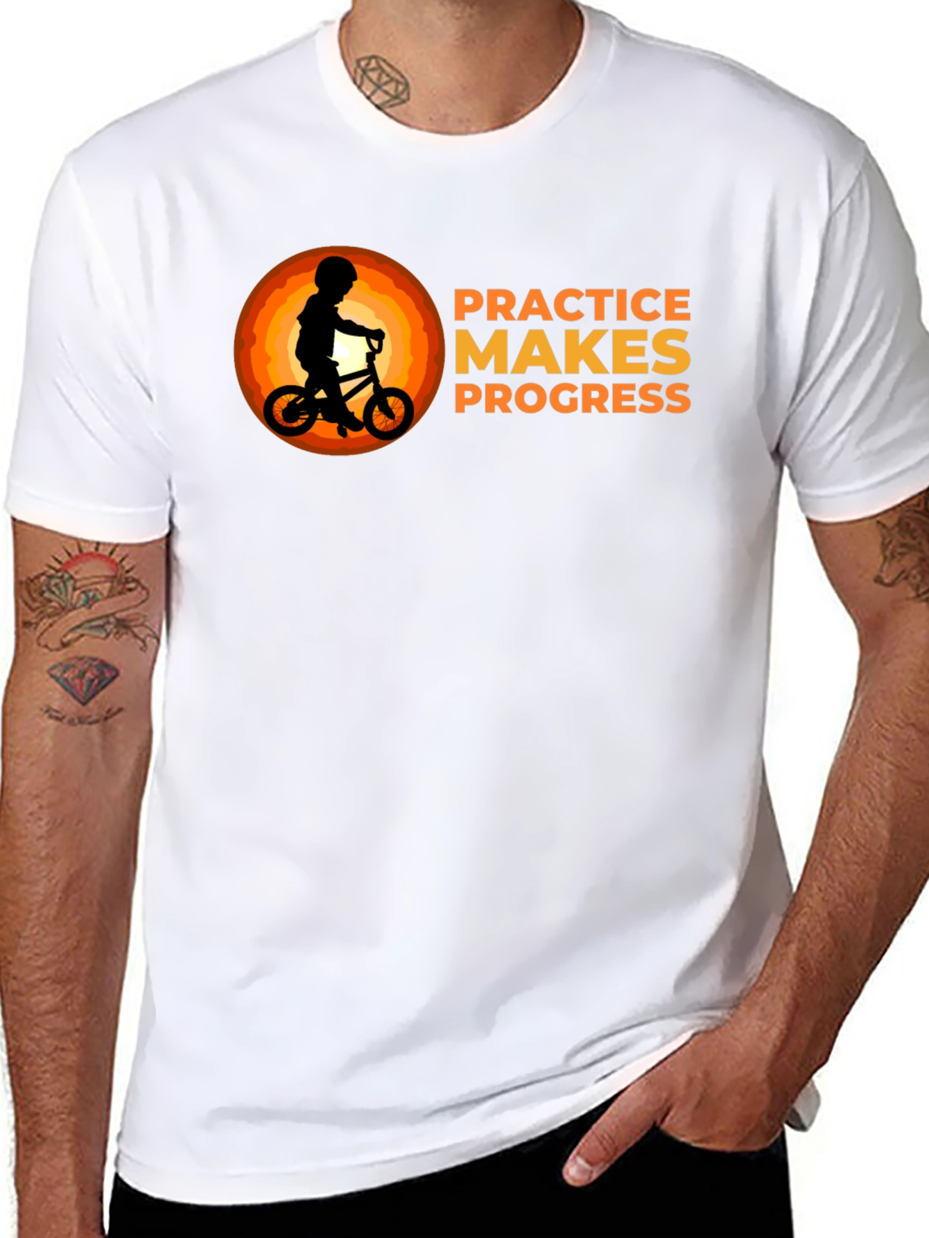 Practice Makes Progress Graphic T-Shirt