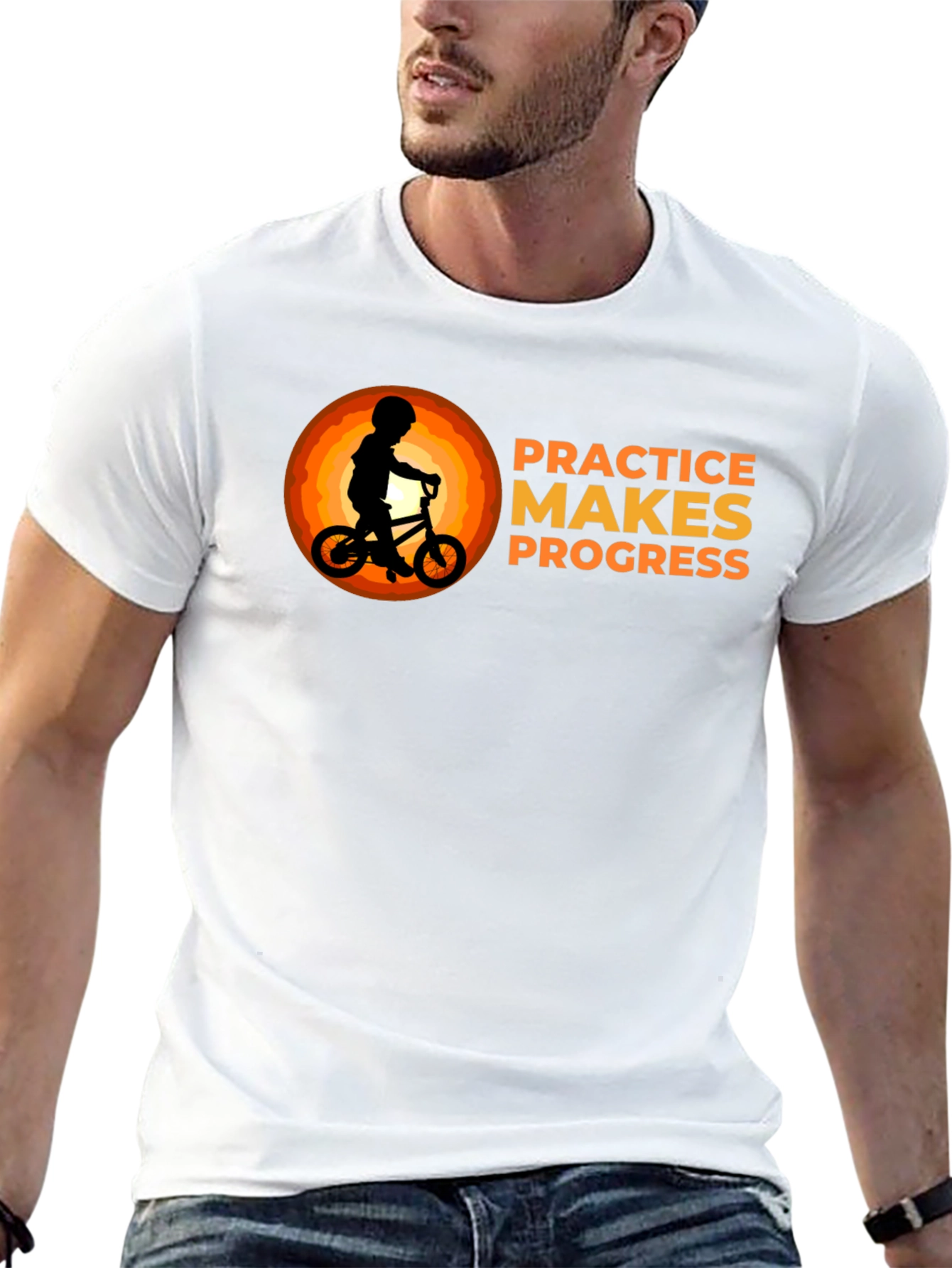 Practice Makes Progress Graphic T-Shirt