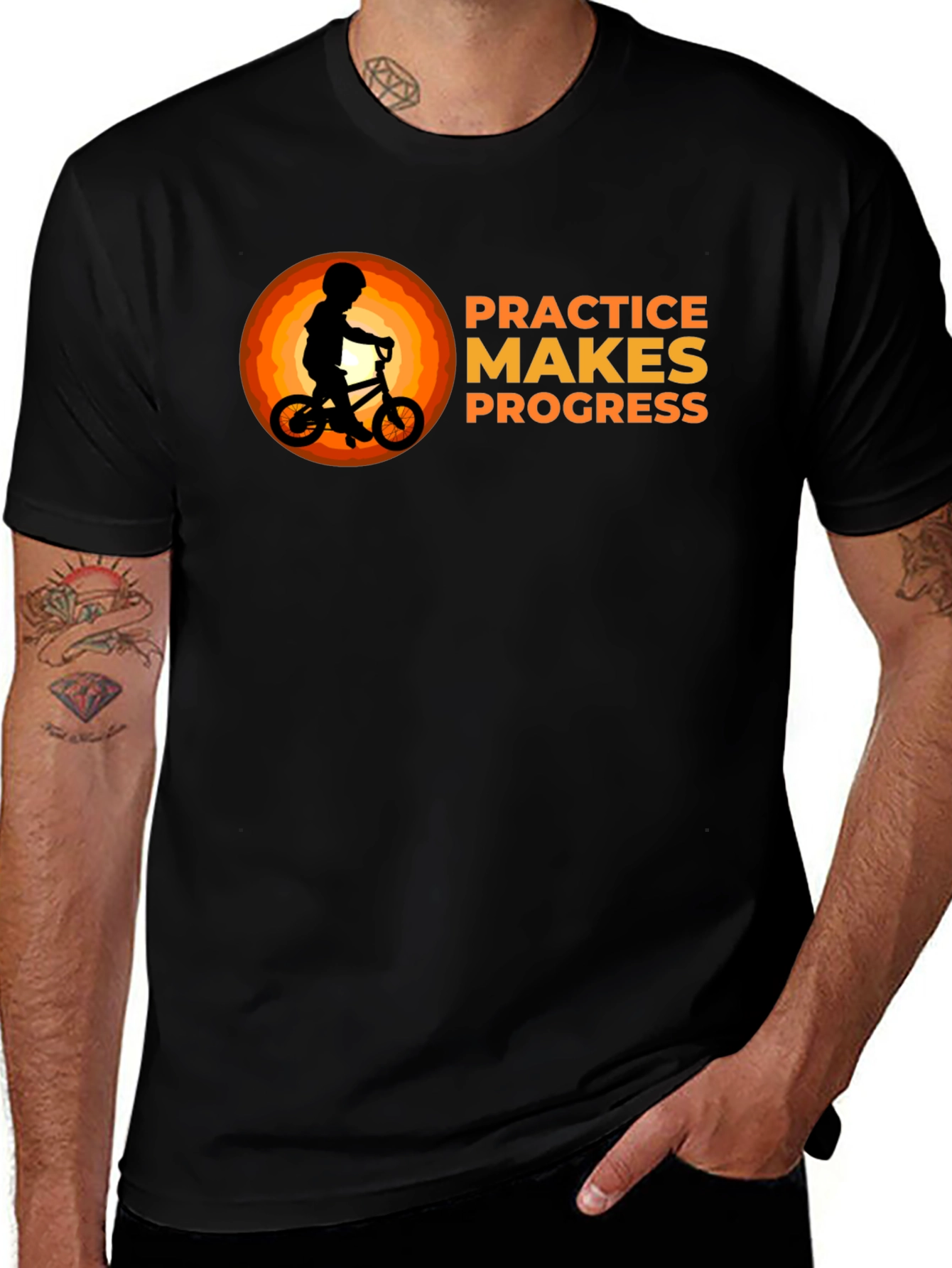 Practice Makes Progress Graphic T-Shirt