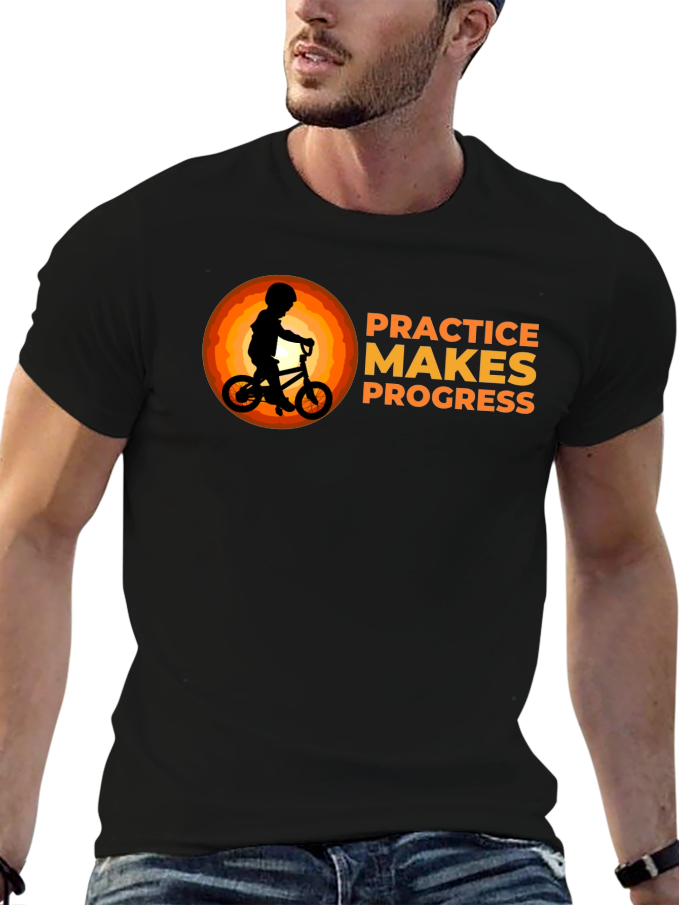 Practice Makes Progress Graphic T-Shirt