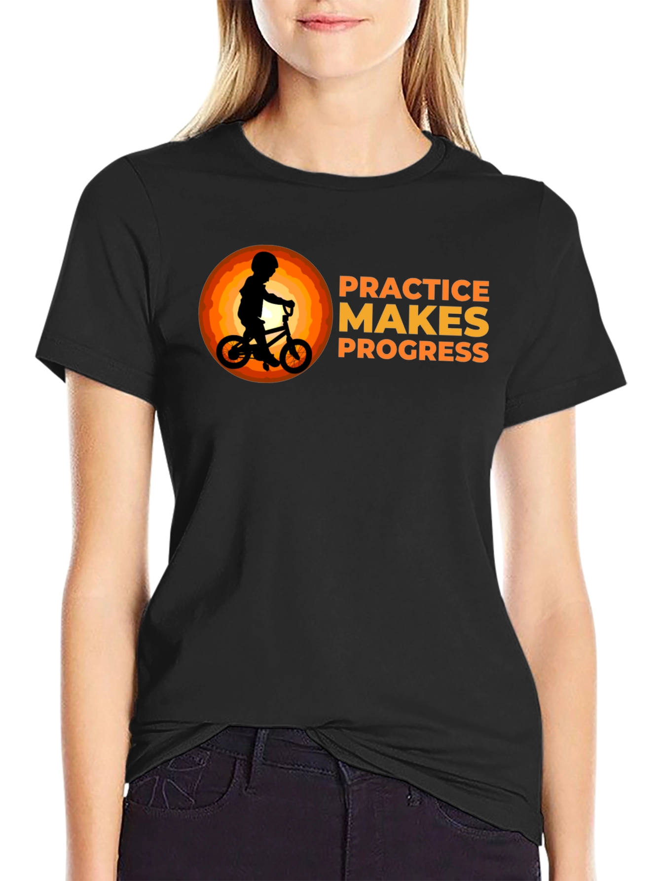 Practice Makes Progress Graphic T-Shirt