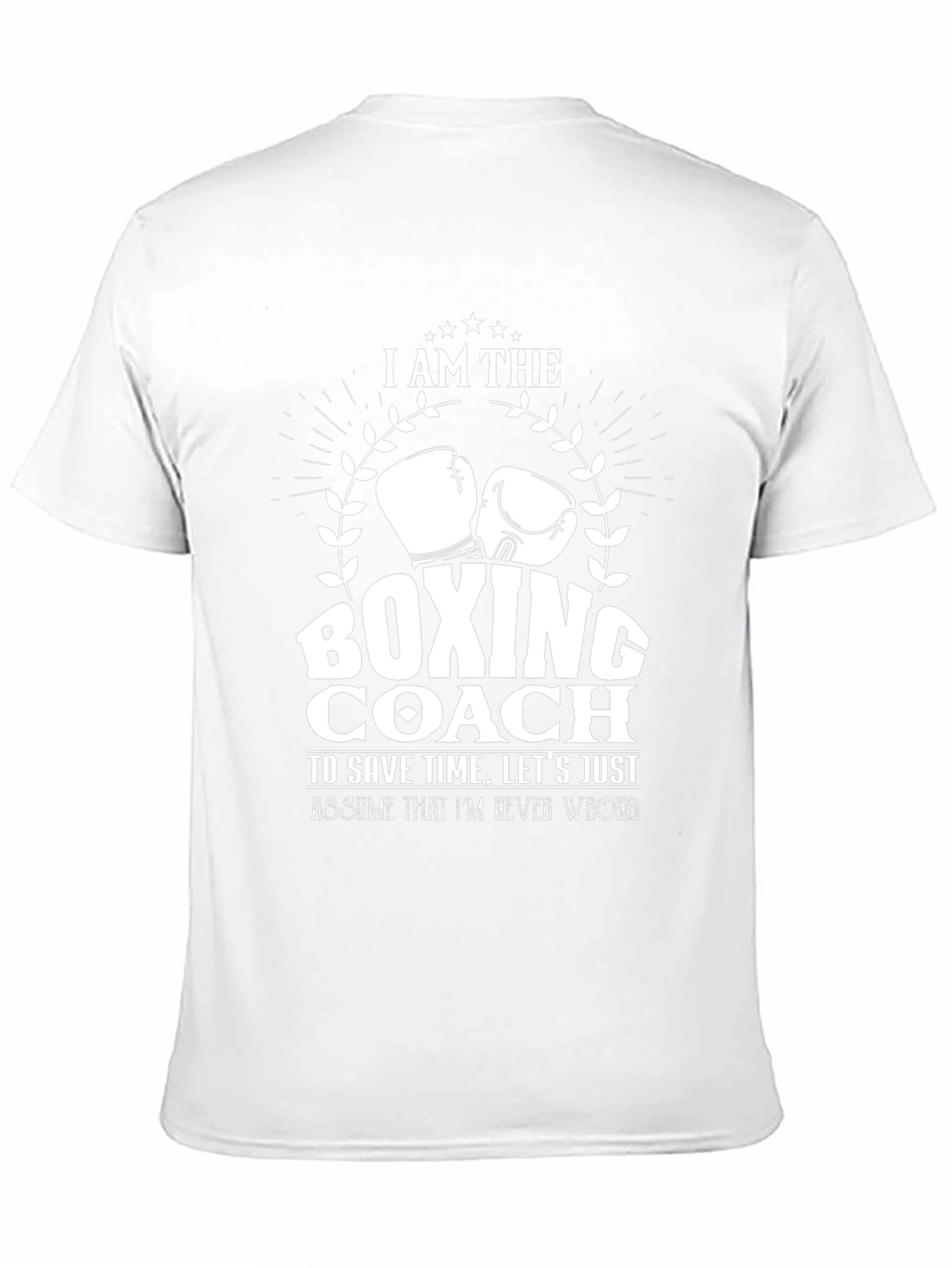 Boxing Coach T-Shirt - I AM THE