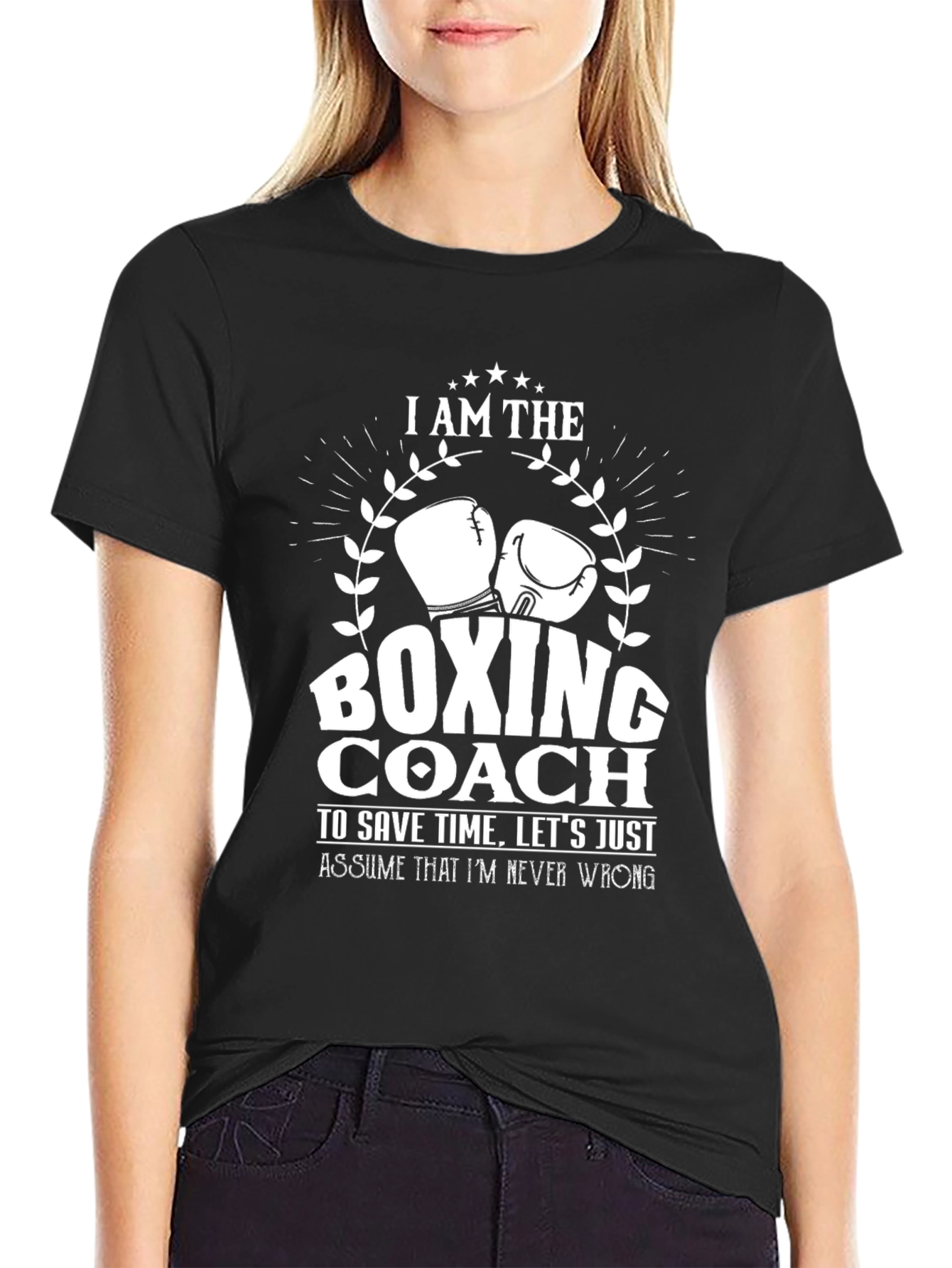 Boxing Coach T-Shirt - I AM THE