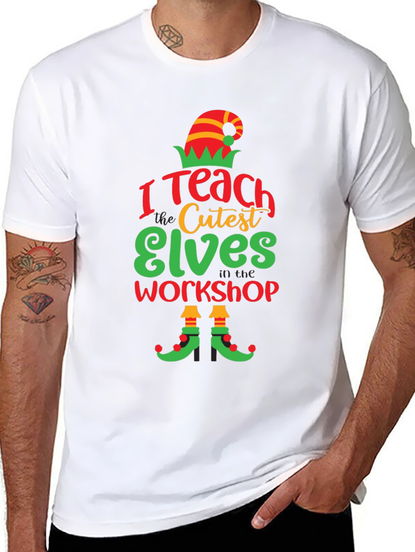 I Teach The Cutest Elves T-Shirt
