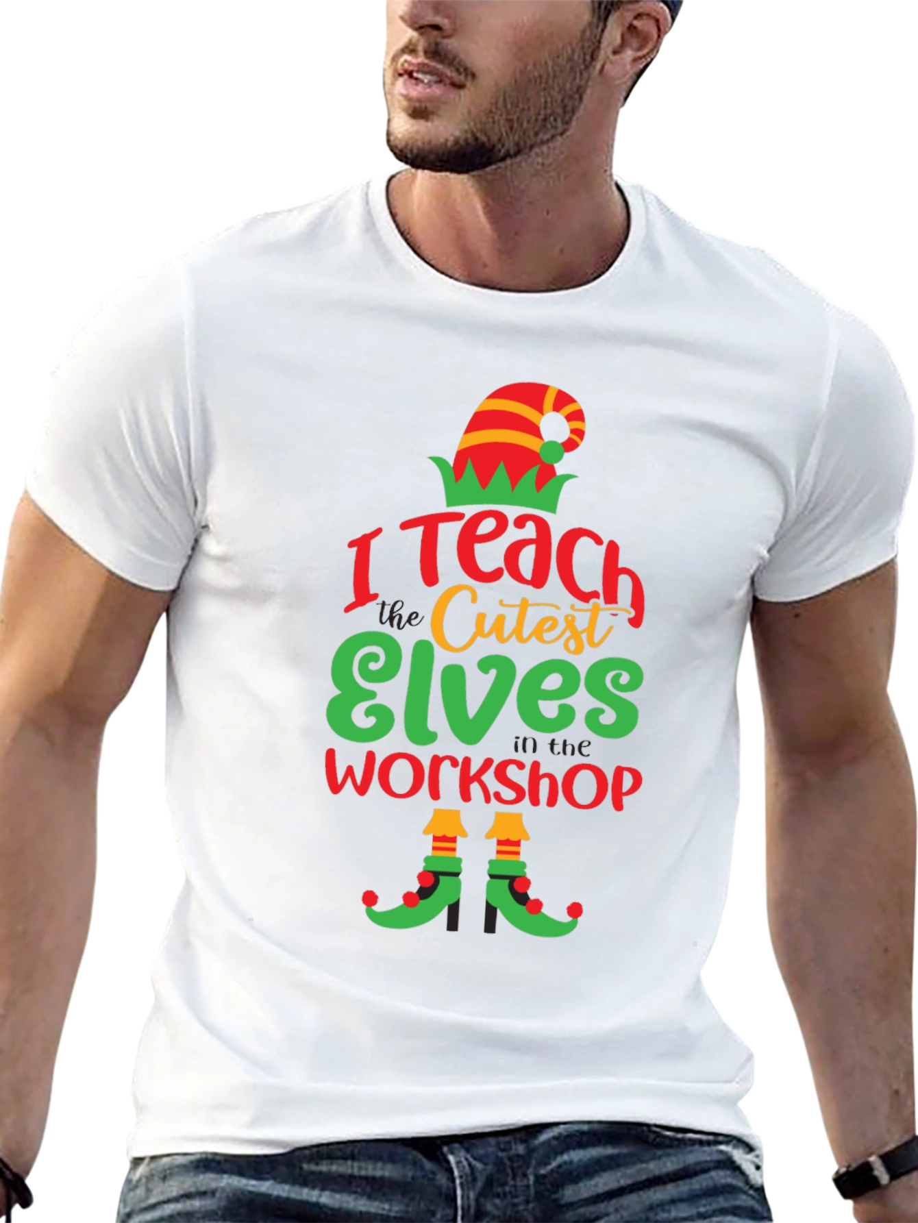 I Teach The Cutest Elves T-Shirt