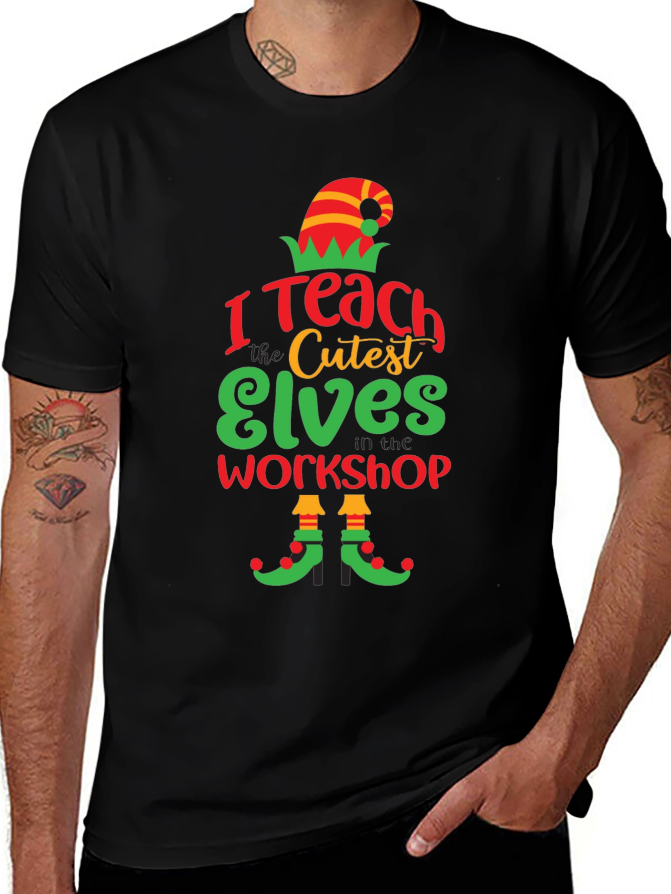 I Teach The Cutest Elves T-Shirt