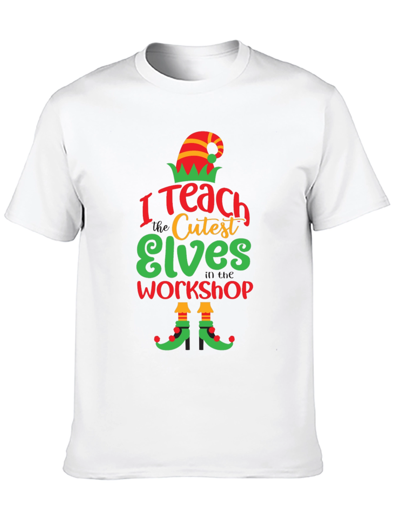 I Teach The Cutest Elves T-Shirt