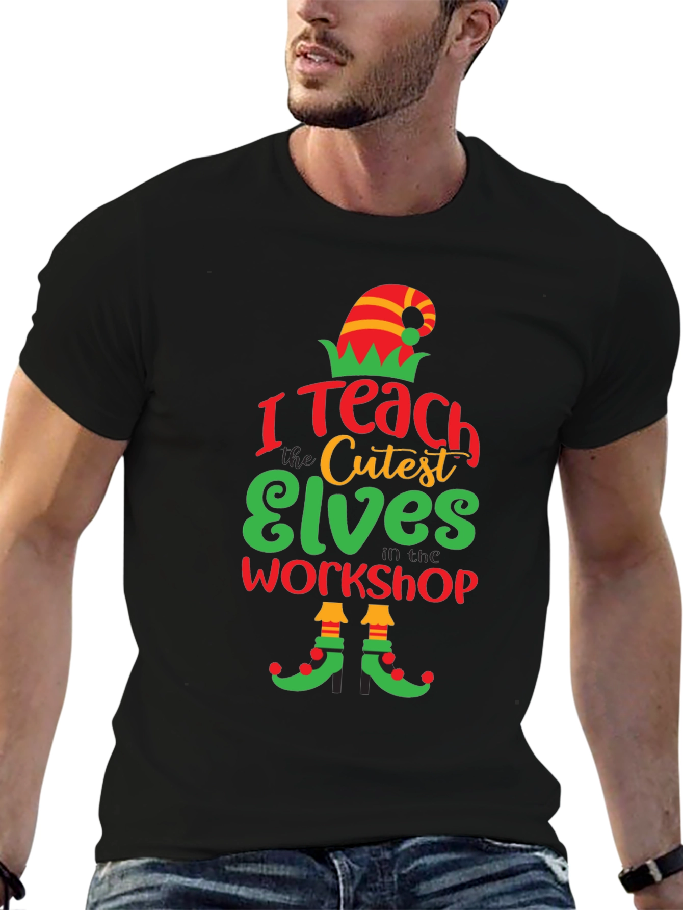 I Teach The Cutest Elves T-Shirt