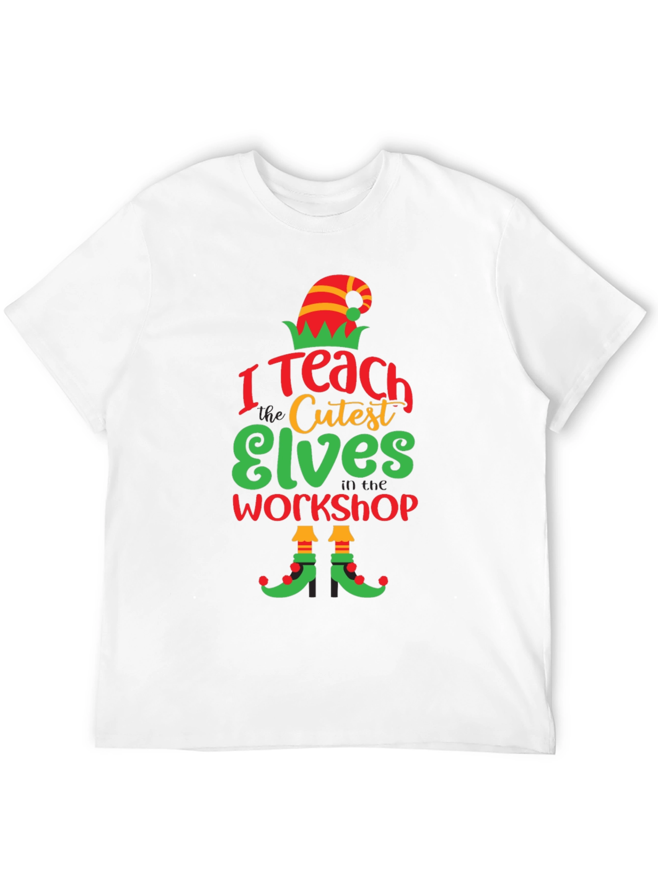 I Teach The Cutest Elves T-Shirt