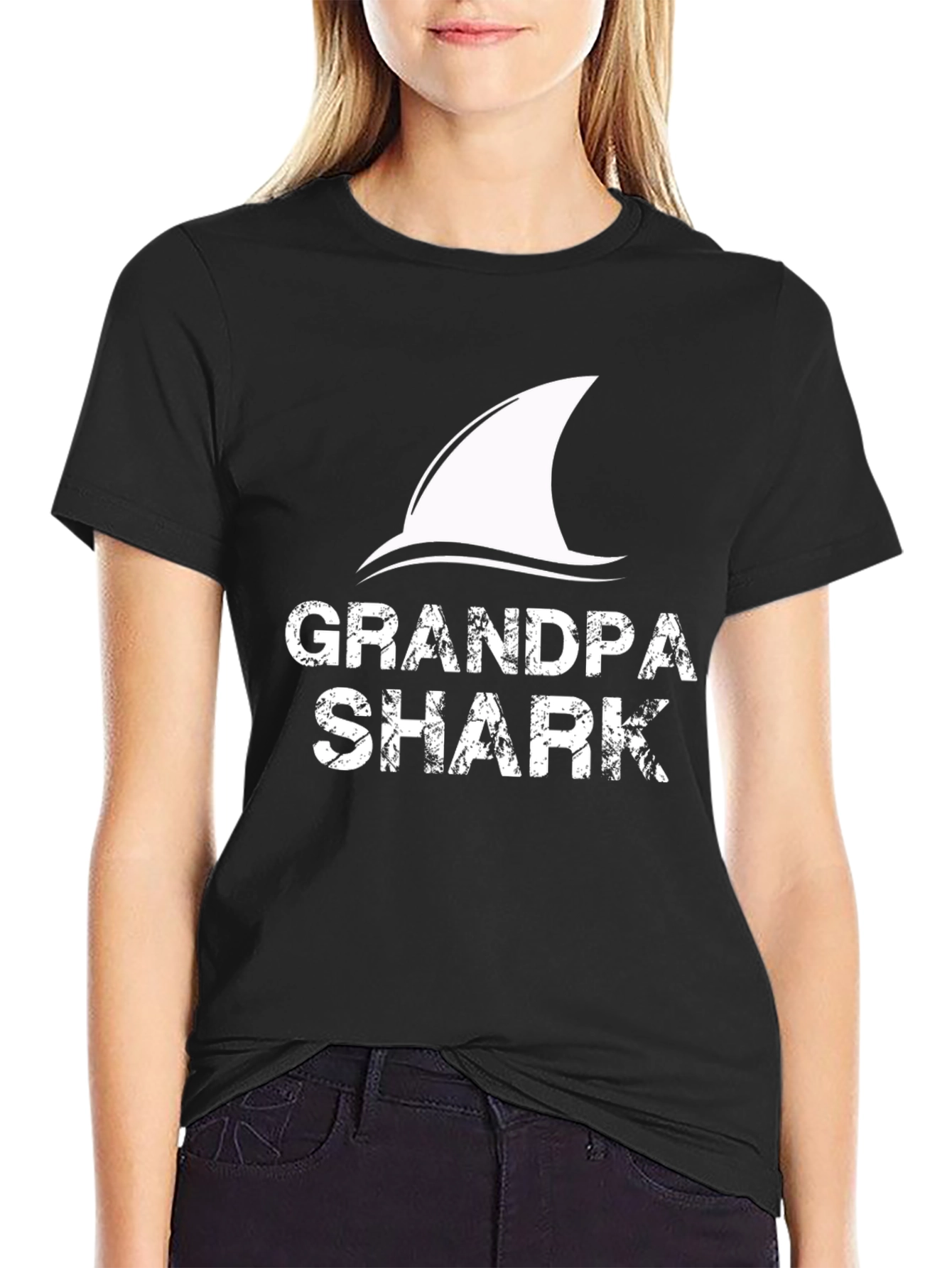 Grandpa Shark Tee - Funny Family Matching Shirt