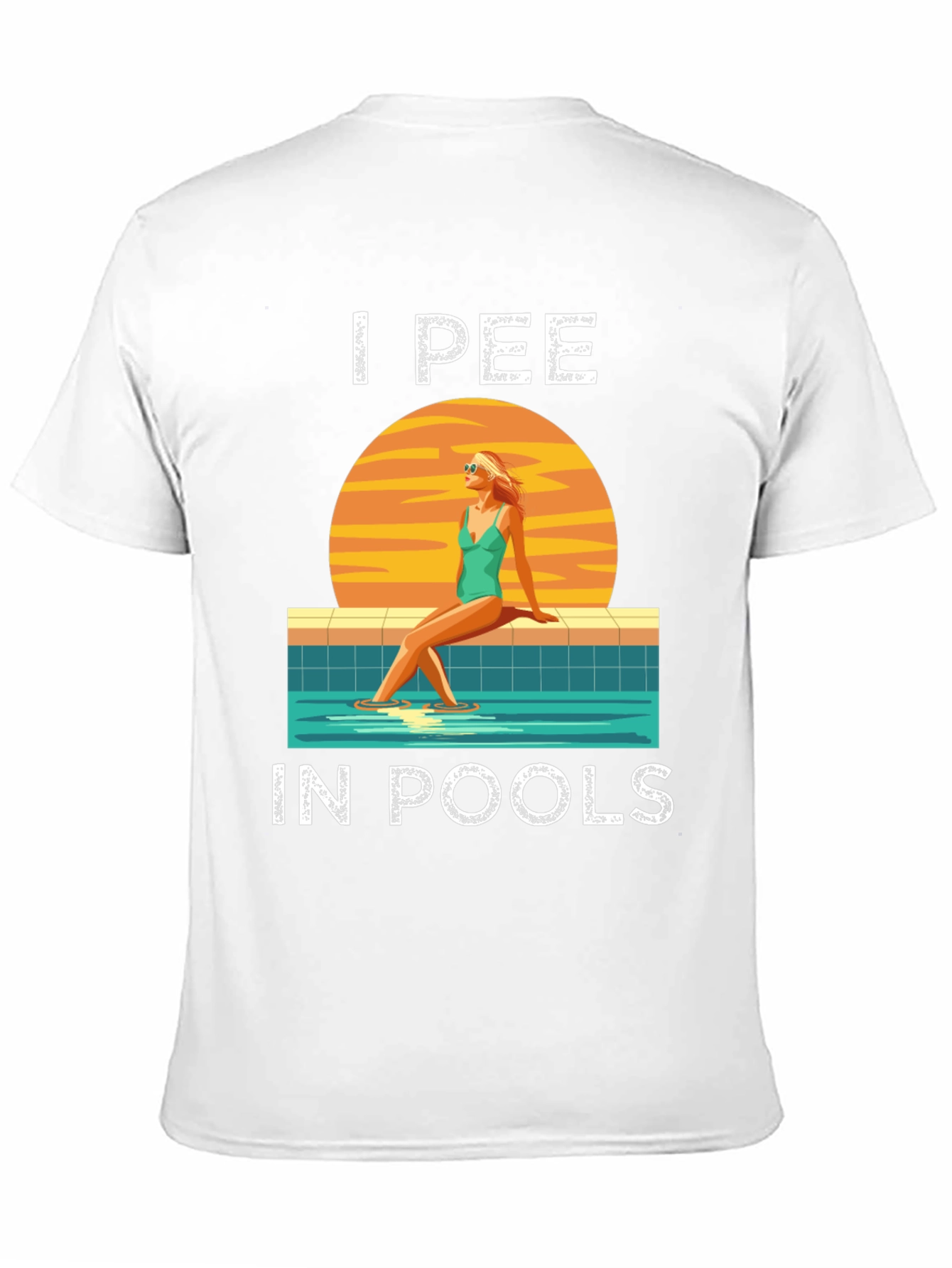I Pee in Pools T-Shirt - Funny Summer Tee