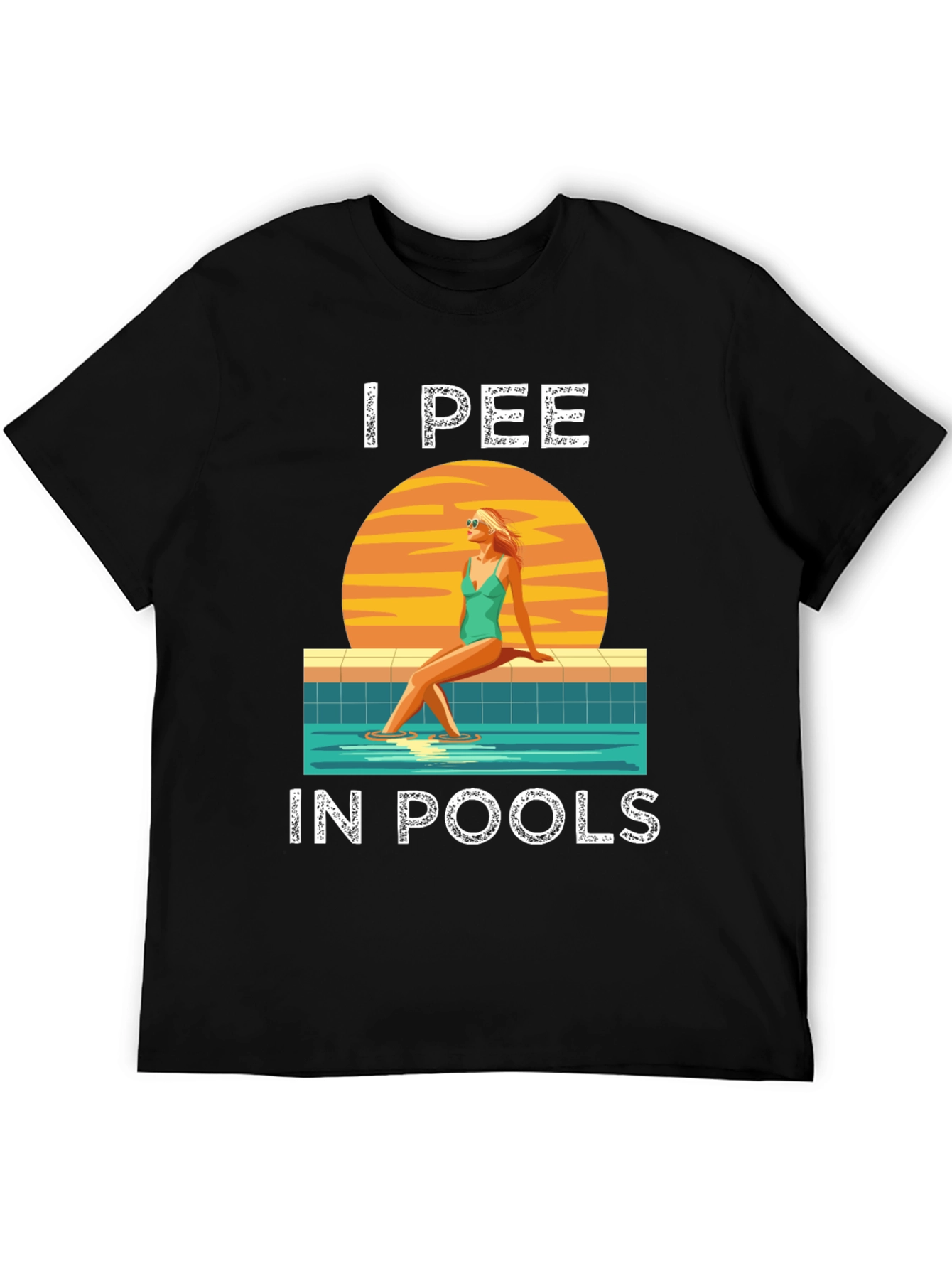 I Pee in Pools T-Shirt - Funny Summer Tee