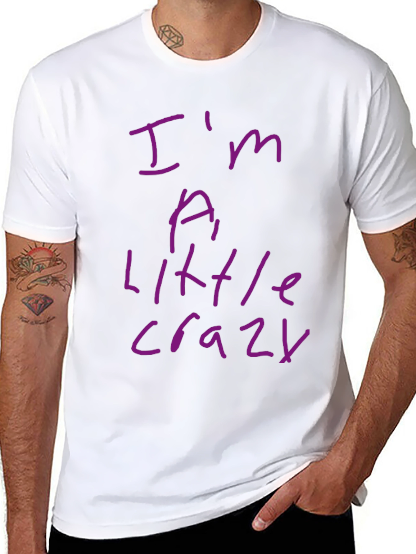 Im a Little Crazy Graphic Tee