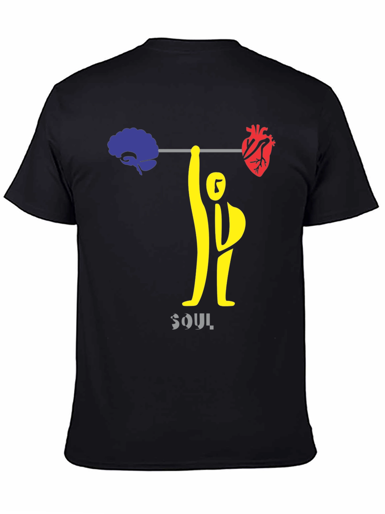 Brain & Heart Powerlifting T-Shirt