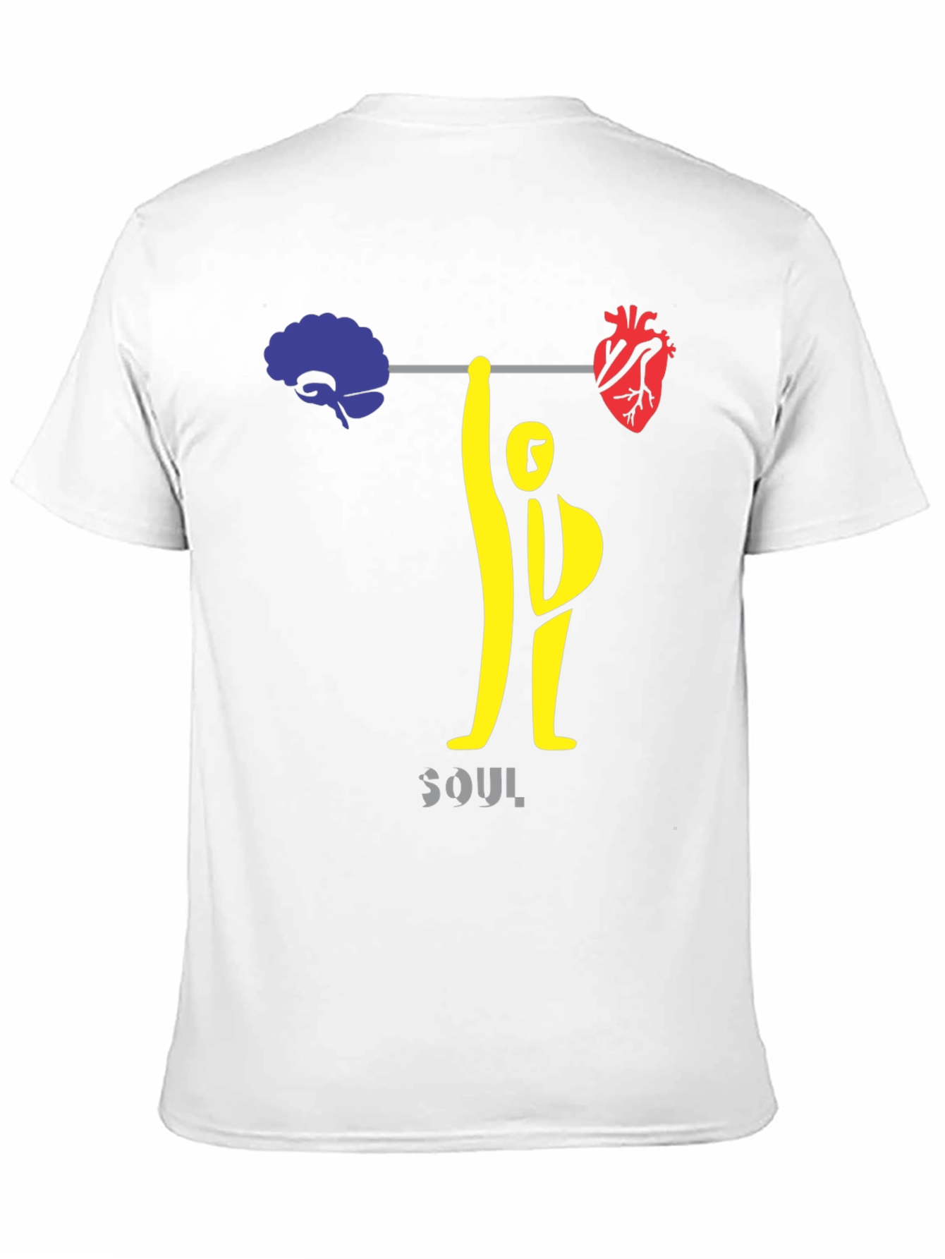 Brain & Heart Powerlifting T-Shirt