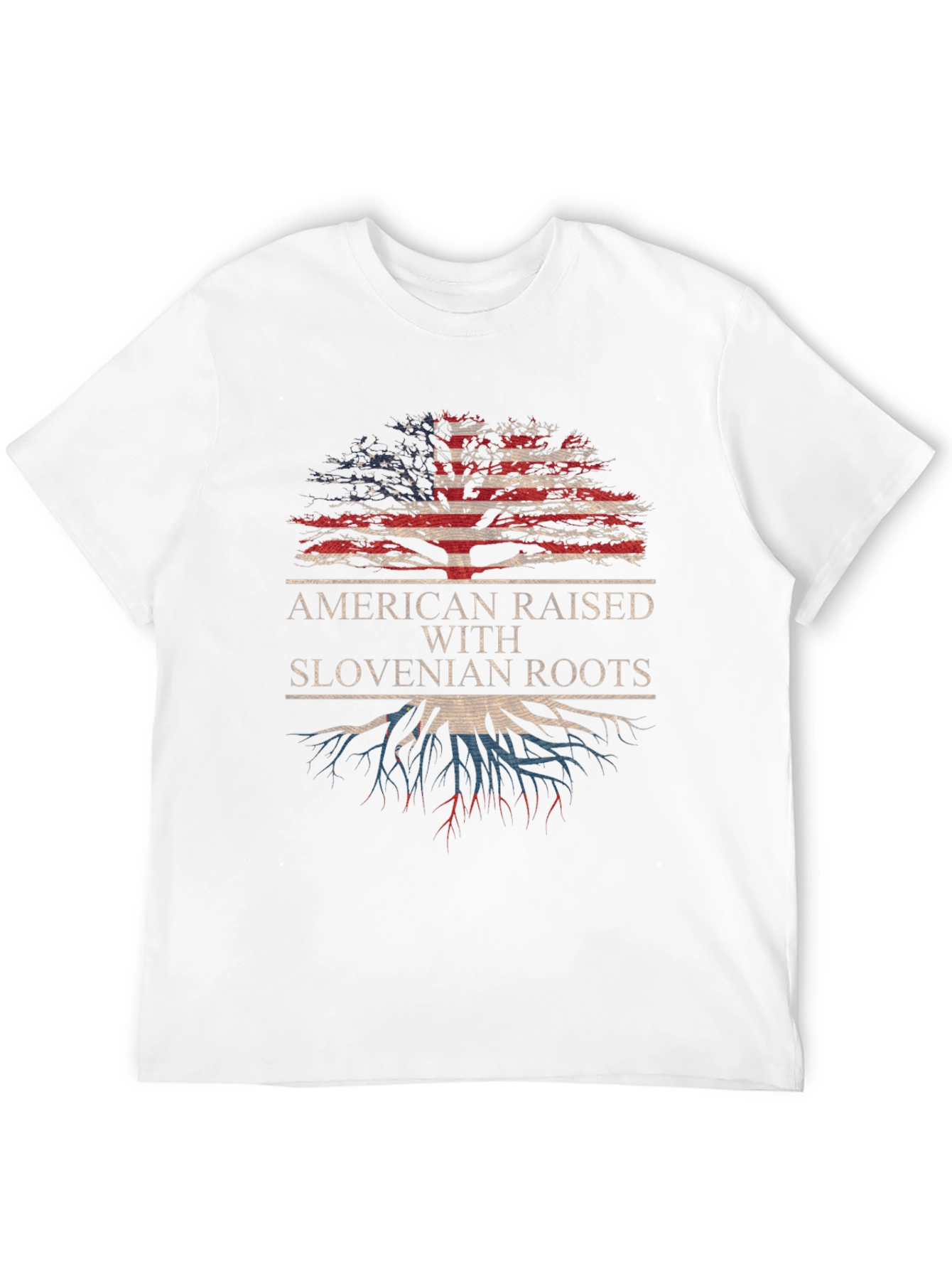 American Raised with Slovenian Roots T-Shirt