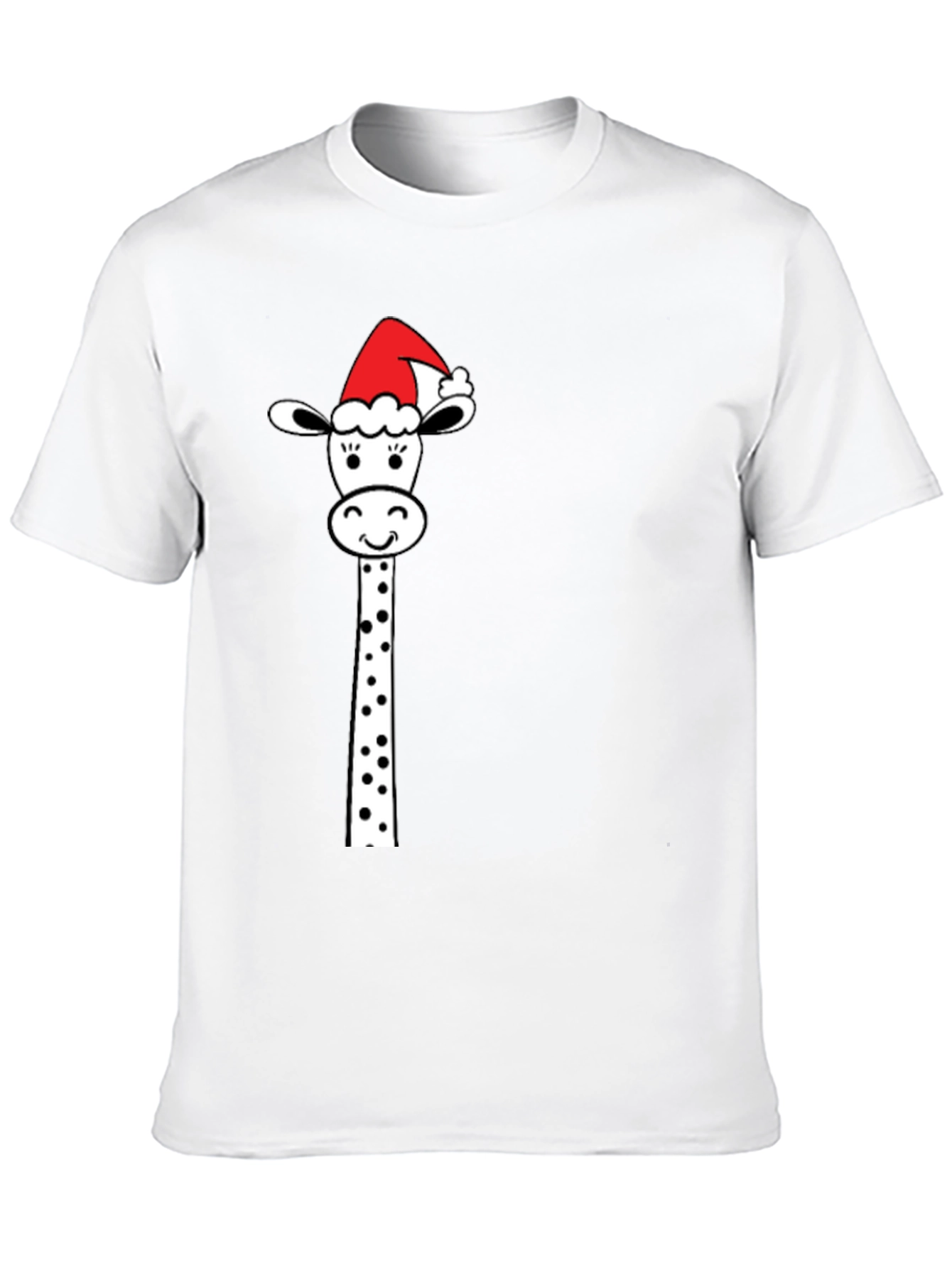 Festive Giraffe Graphic Tee