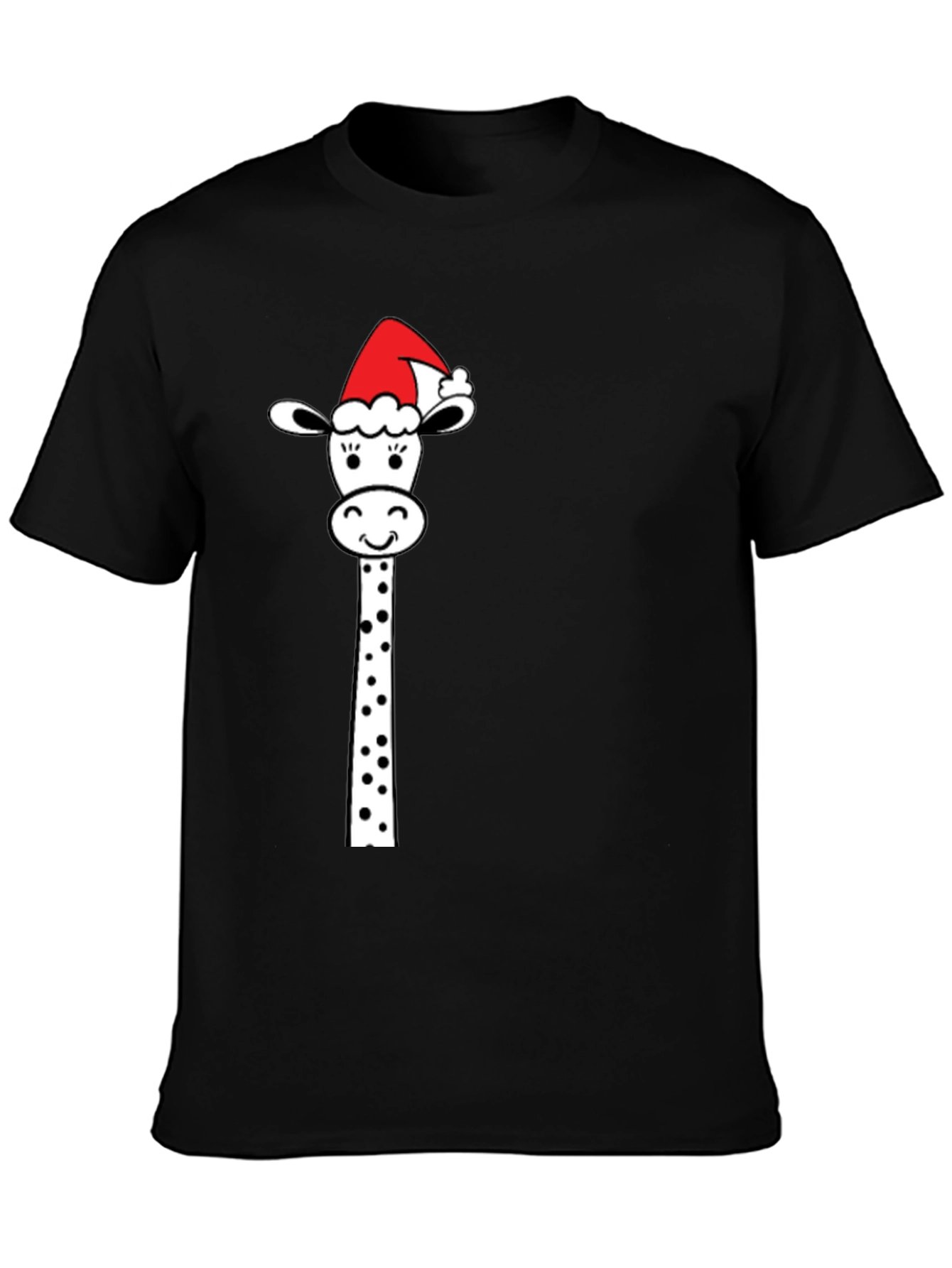 Festive Giraffe Graphic Tee