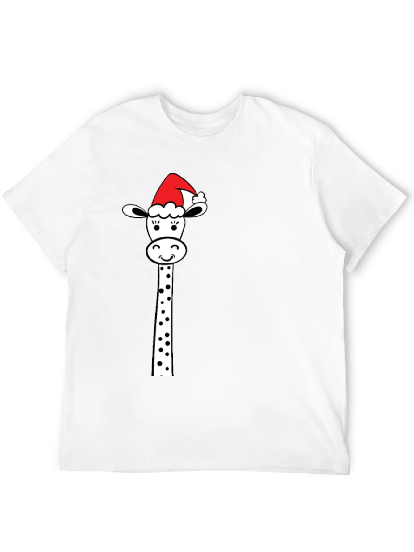 Festive Giraffe Graphic Tee